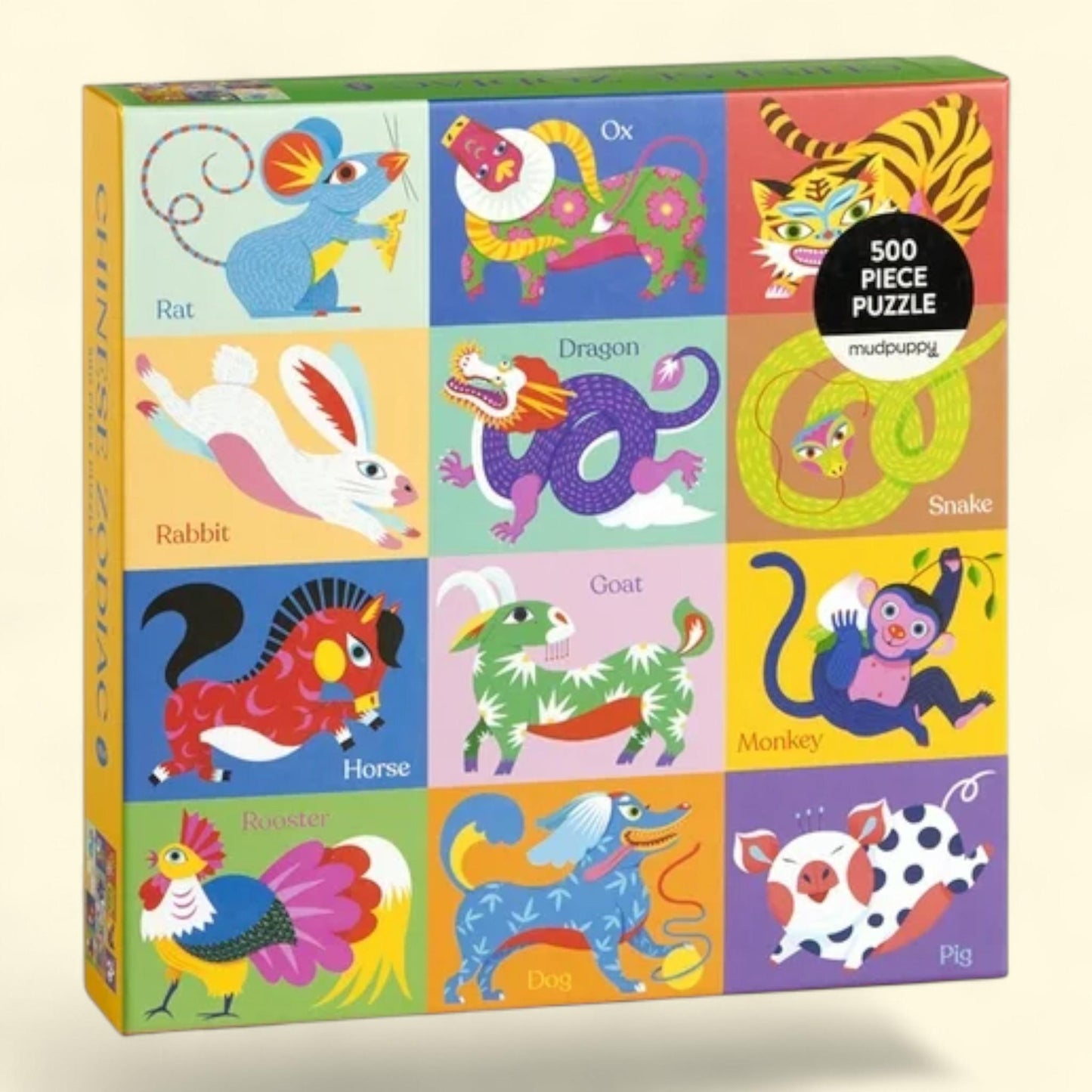 Chinese Zodiac Puzzle, 500 Pieces
