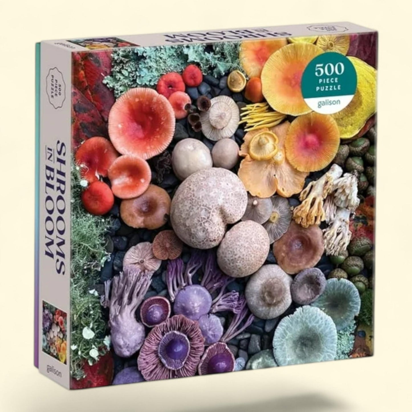 Shrooms in Bloom 500 Piece Puzzle, 500 Piece