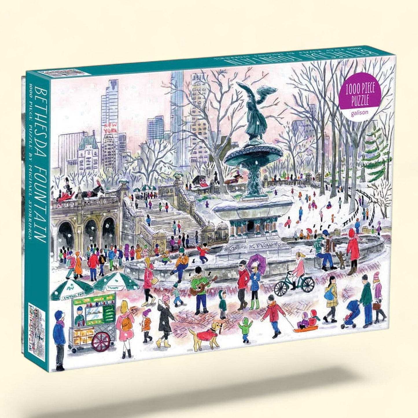 Michael Storrings Puzzle, Bethesda Fountain, 1000 Piece