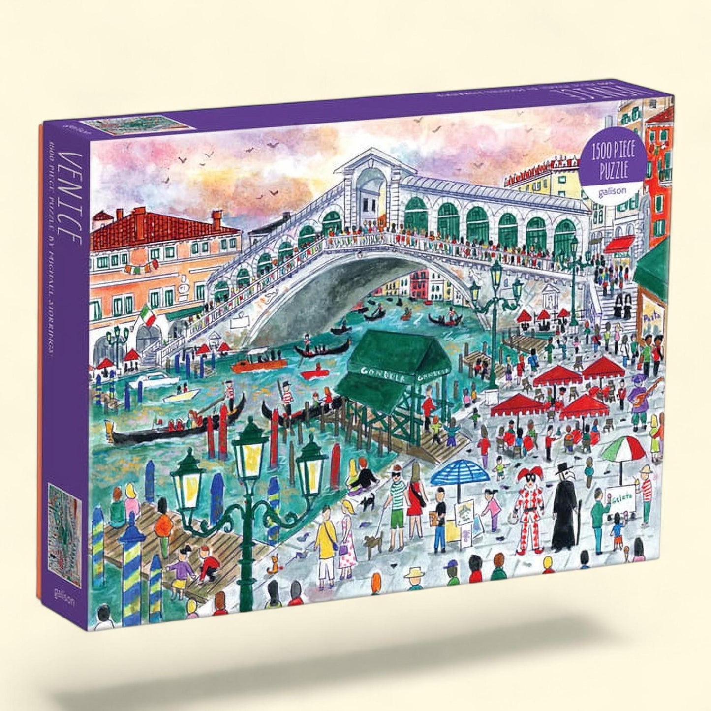 Michael Storrings Venice 1500 Piece Puzzle — authentic US product shipped worldwide by Treatspree