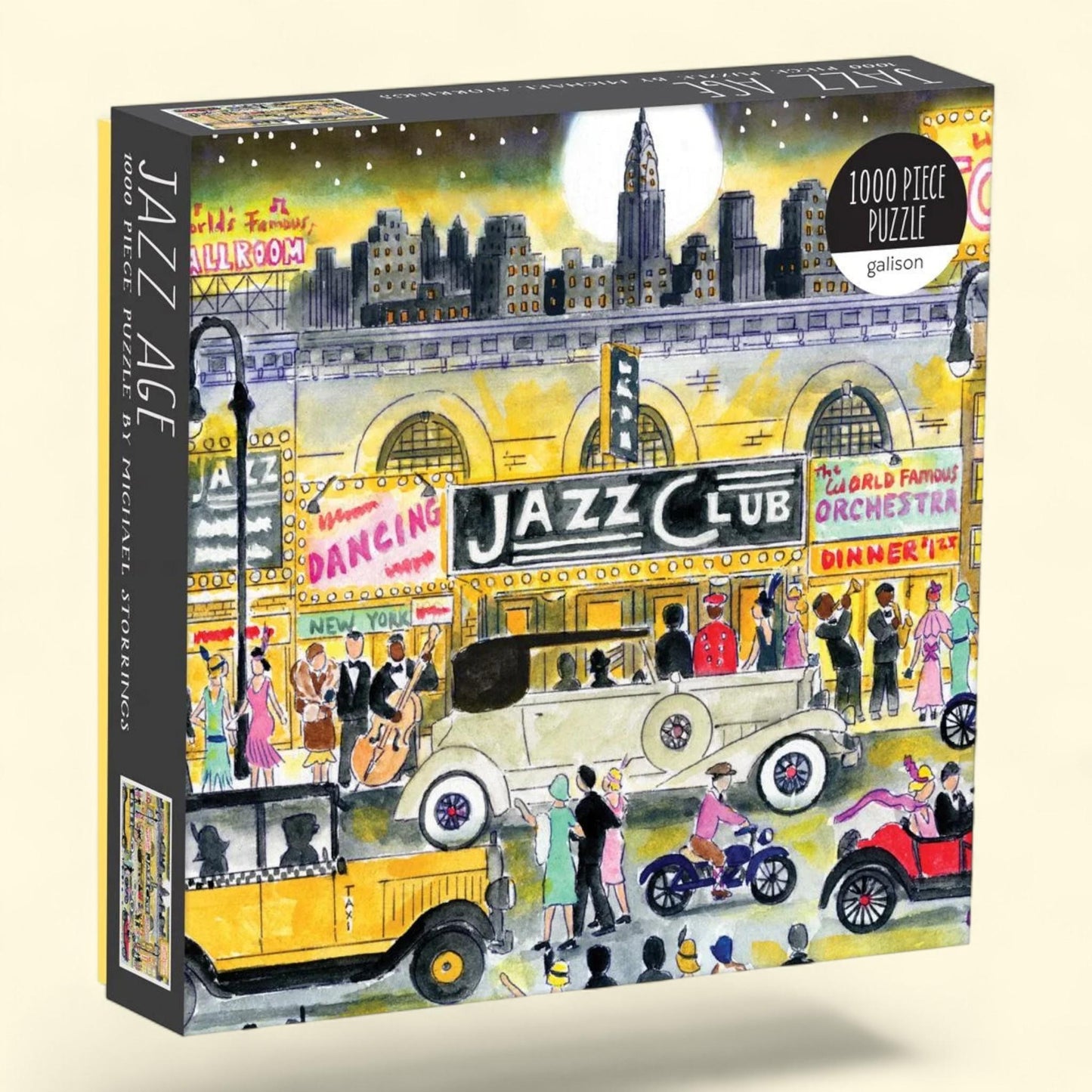 Galison Michael Storrings Jazz Age 1000 Piece Jigsaw Puzzle