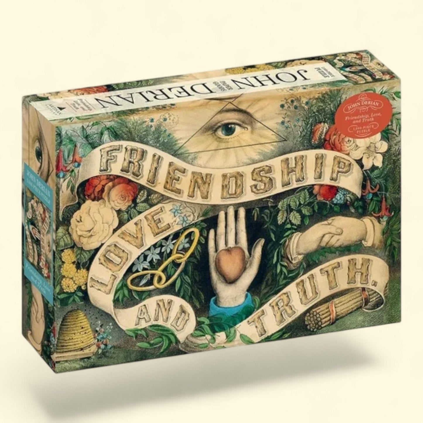 John Derian Paper Goods: Friendship, Love, and Truth 1,000-Piece Pu... — authentic US product shipped worldwide by Treatspree