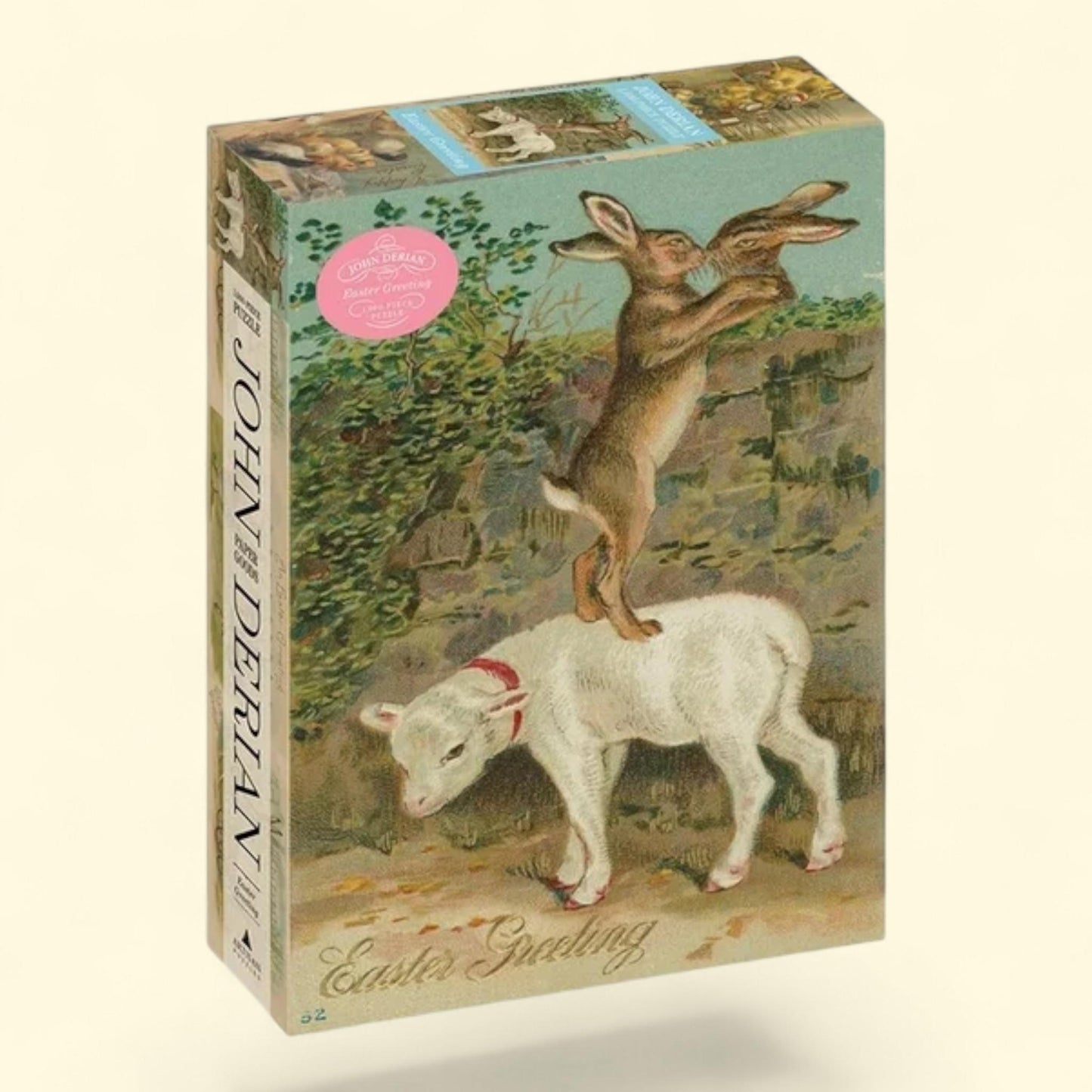 John Derian Paper Goods: Easter Greeting 1,000-Piece Puzzle