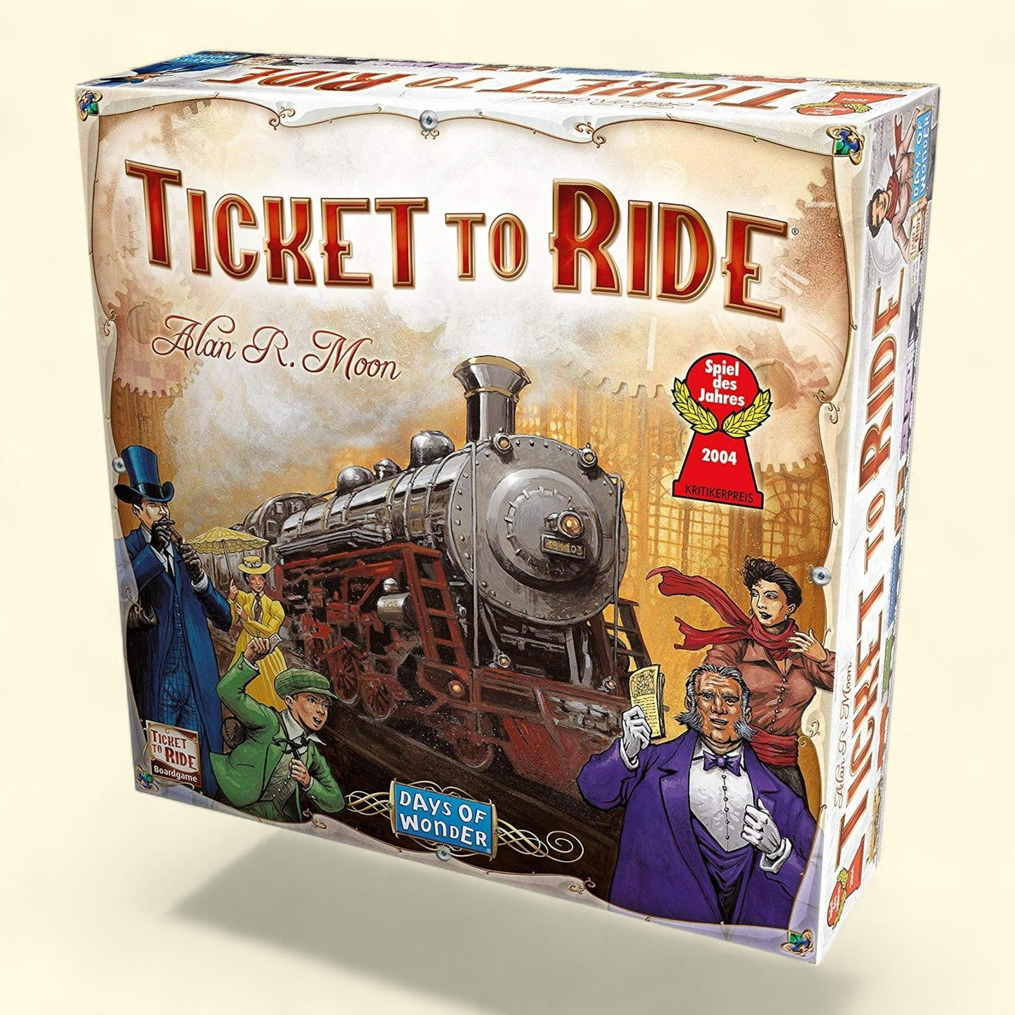 Asmodee Ticket to Ride Strategy Board Game, Ages 8 and up
