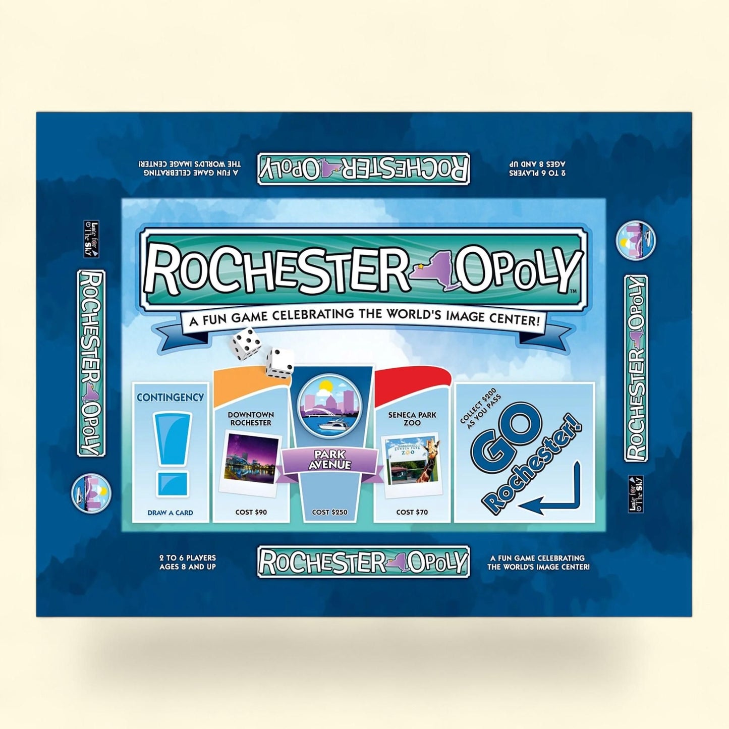 Rochester-Opoly Board Game, 2-6 Players