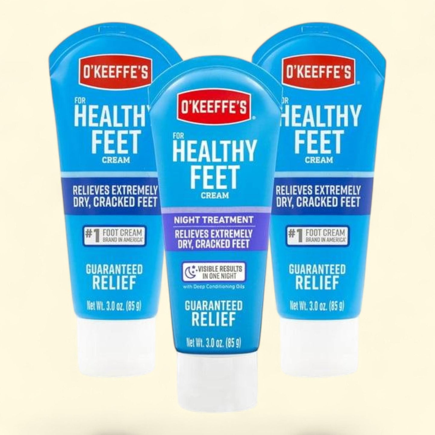 O'Keeffe's Healthy Feet, 3 oz.