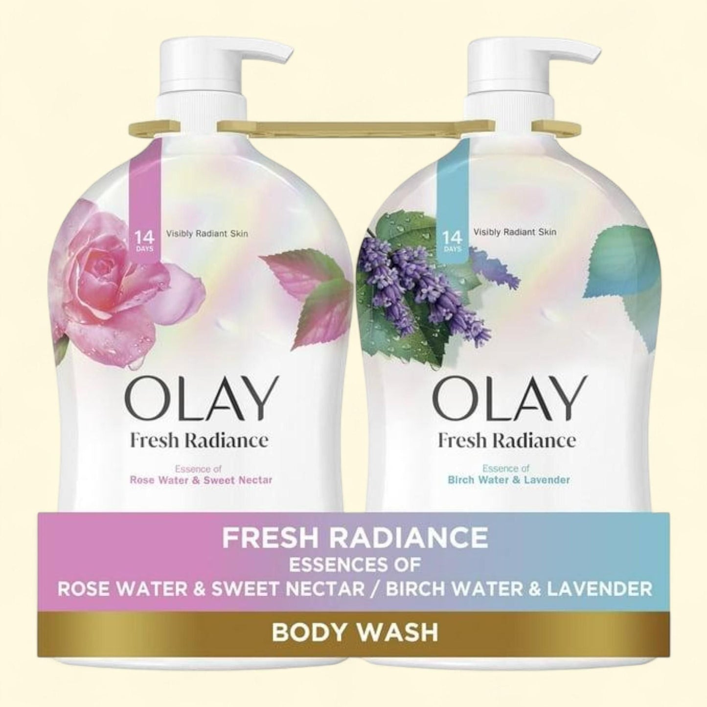 Olay Fresh Outlast Body Wash, 35 oz., 2 pk.
