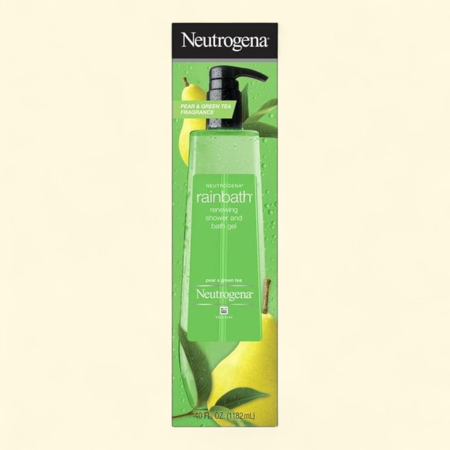 Neutrogena Rainbath Shower and Bath Gel, Pear & Green Tea, 40 fl. oz.
