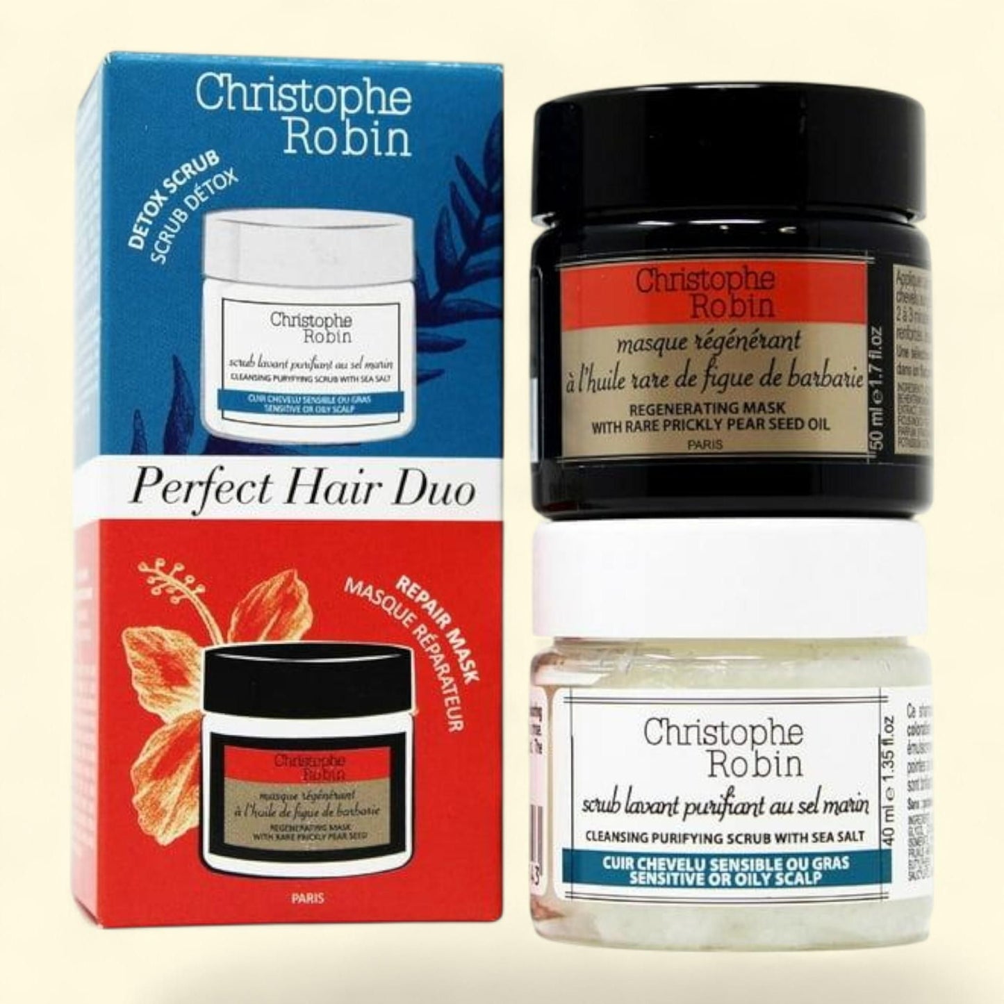 Christophe Robin Perfect Hair Duo, Size