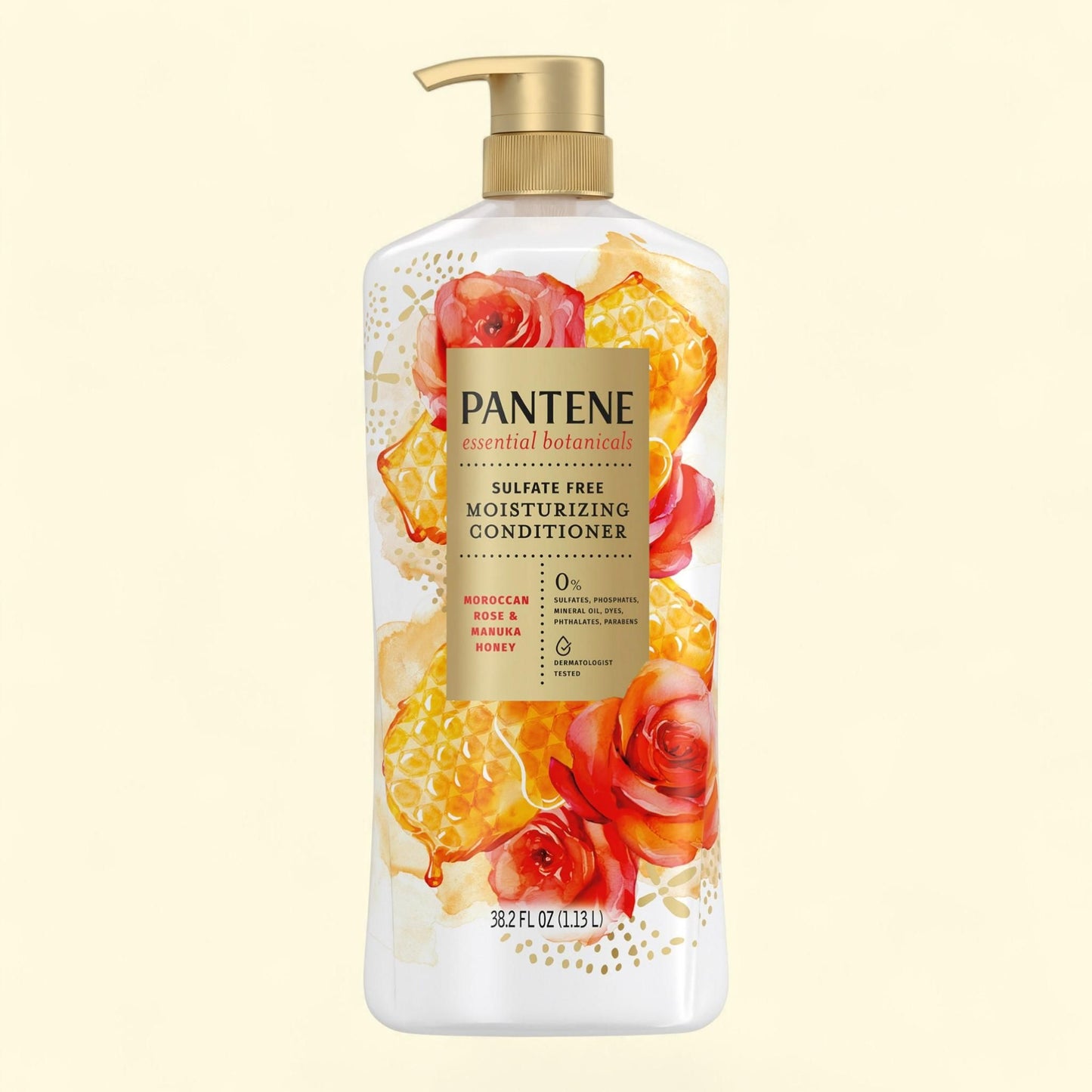 Pantene Essential Botanicals Conditioner, 38.2 fl oz
