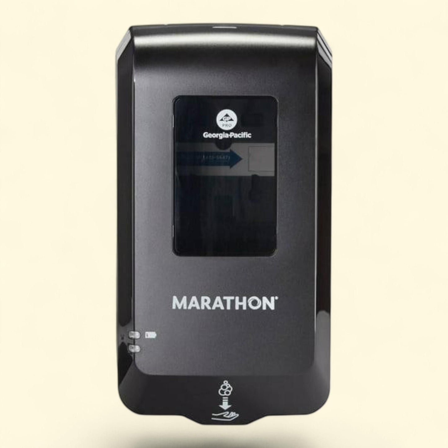 Marathon Soap Dispenser, 6.5" x 4" x 11.7" — authentic US product shipped worldwide by Treatspree