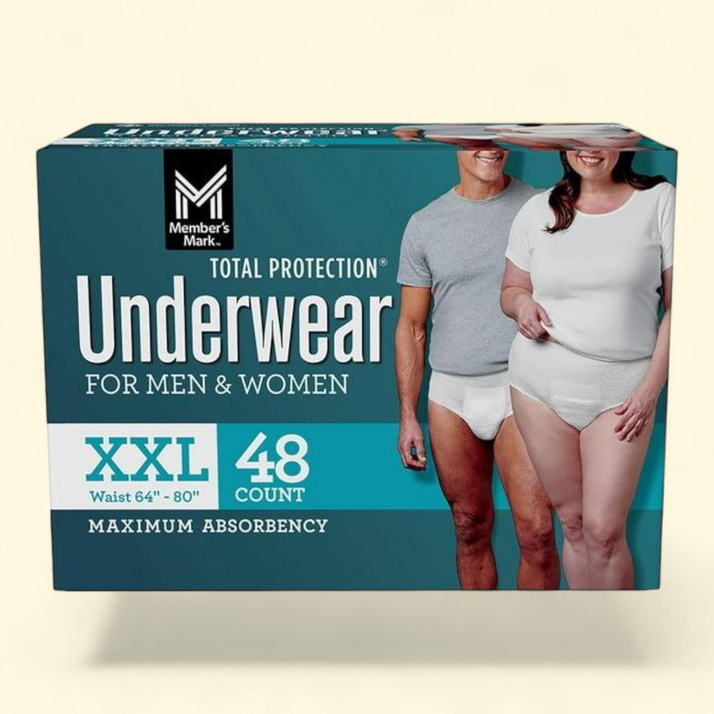Member's Mark Incontinence Underwear, XXL 48 ct.