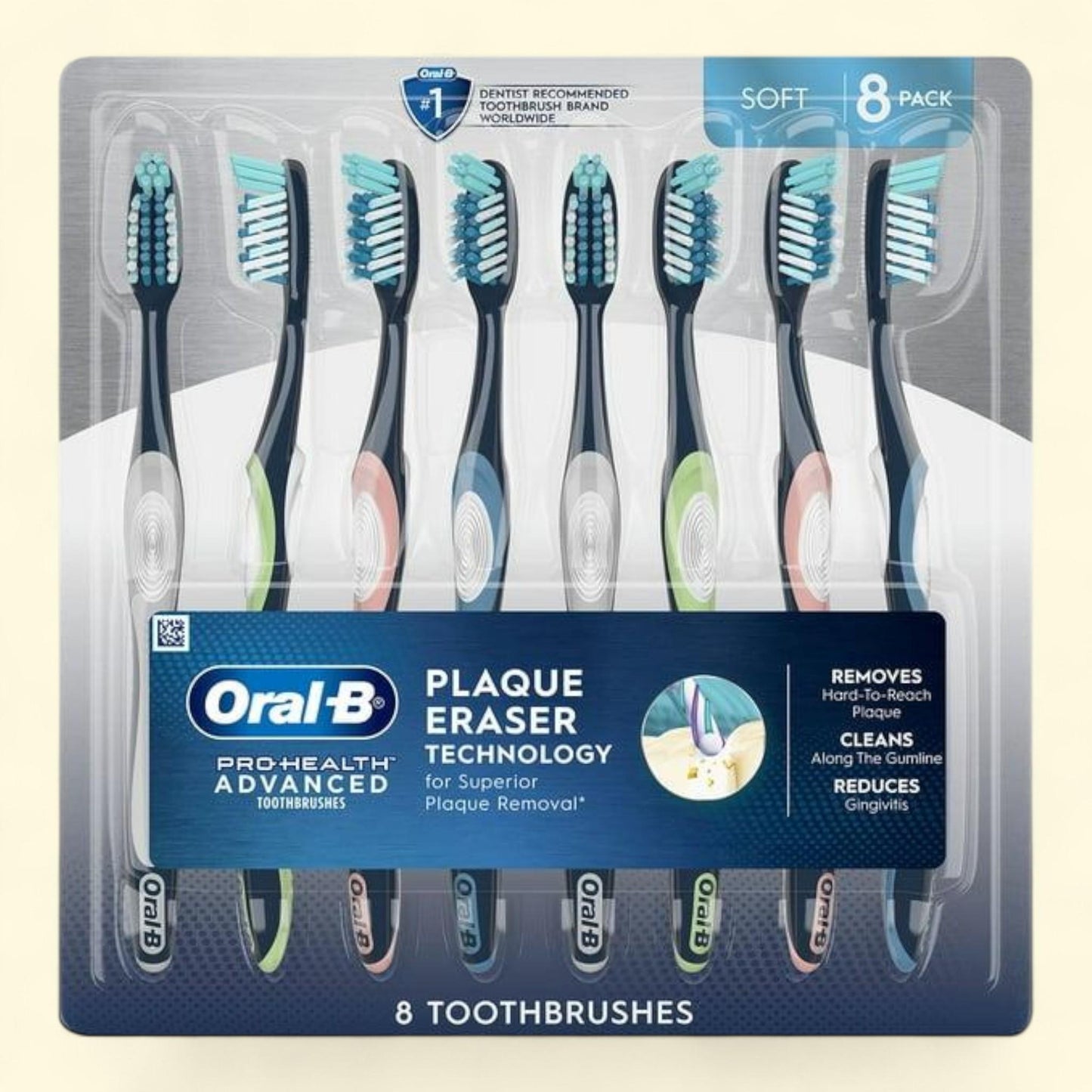 Oral-B ProHealth Advanced Toothbrush, 8 ct.