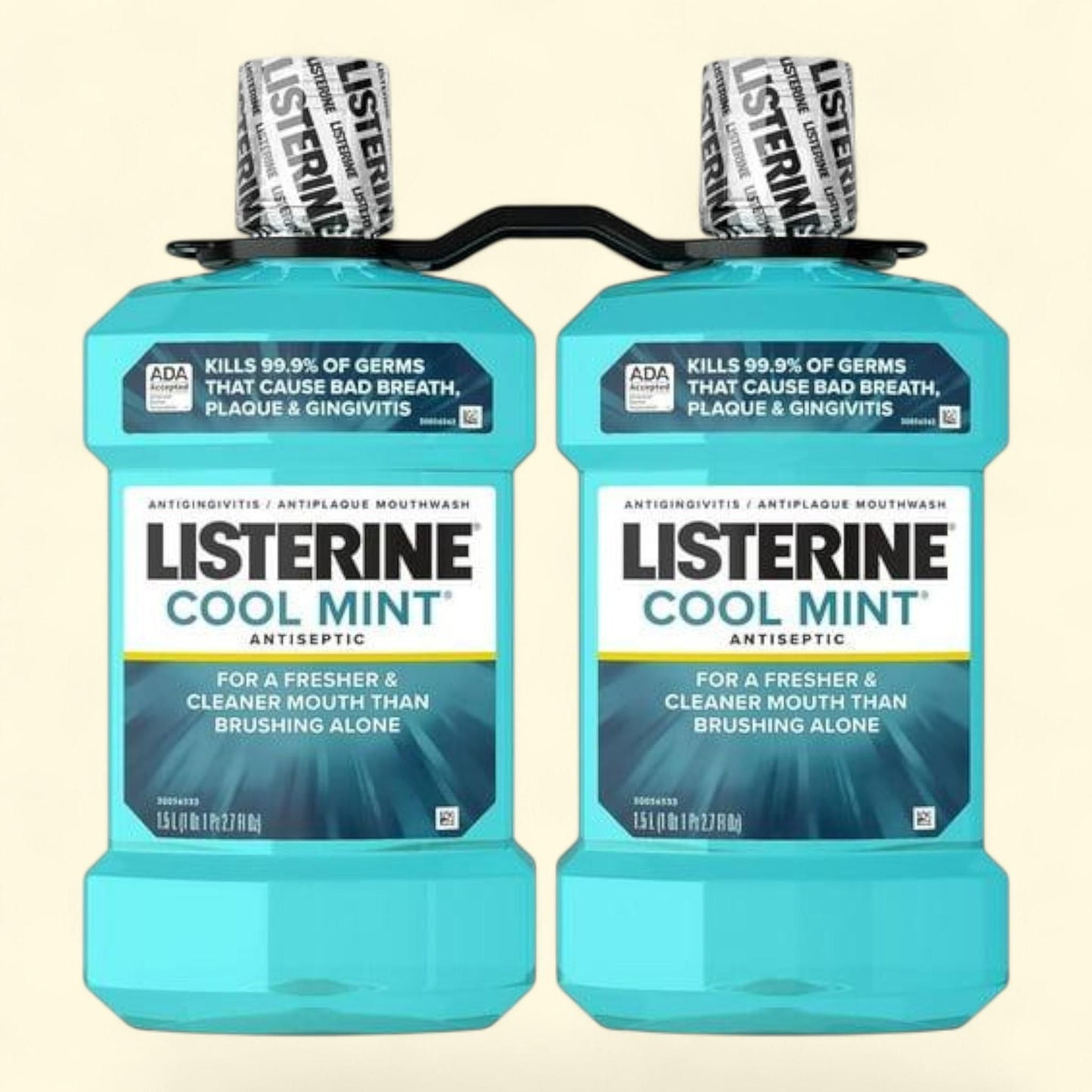 Listerine Antiseptic Mouthwash, Cool Mint, 50.7 fl. oz., 2 pk.
