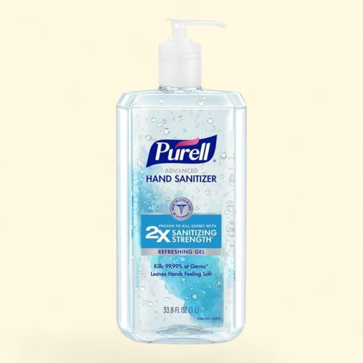 Purell Hand Sanitizer, Refreshing Gel, 33.8 fl. oz.