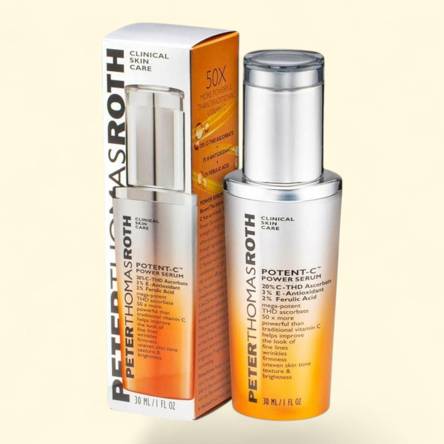 Peter Thomas Roth Potent-C Power Serum, 1 oz. — authentic US product shipped worldwide by Treatspree