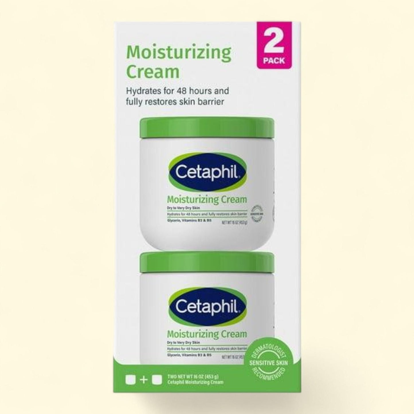 Cetaphil Moisturizing Cream, 16 oz.