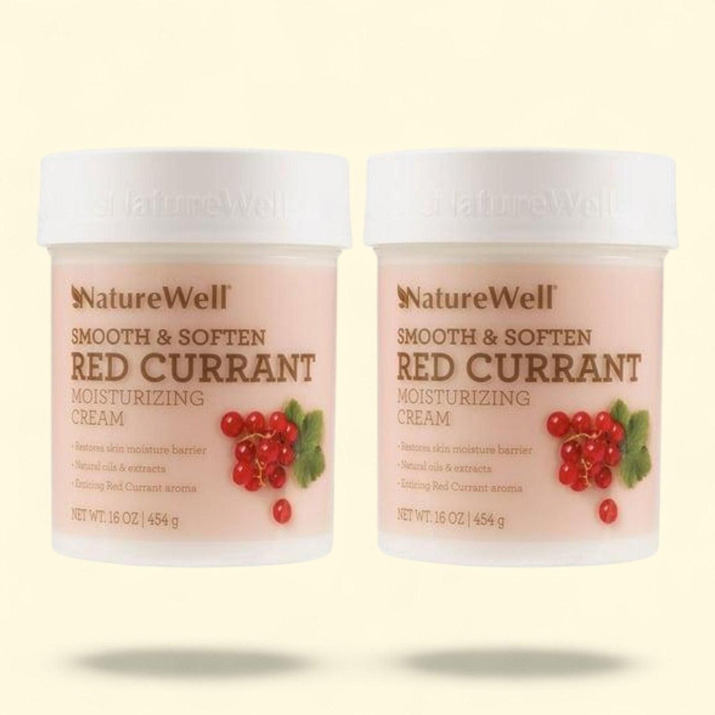 NatureWell Red Currant Moisturizing Cream, 16 oz. — authentic US product shipped worldwide by Treatspree