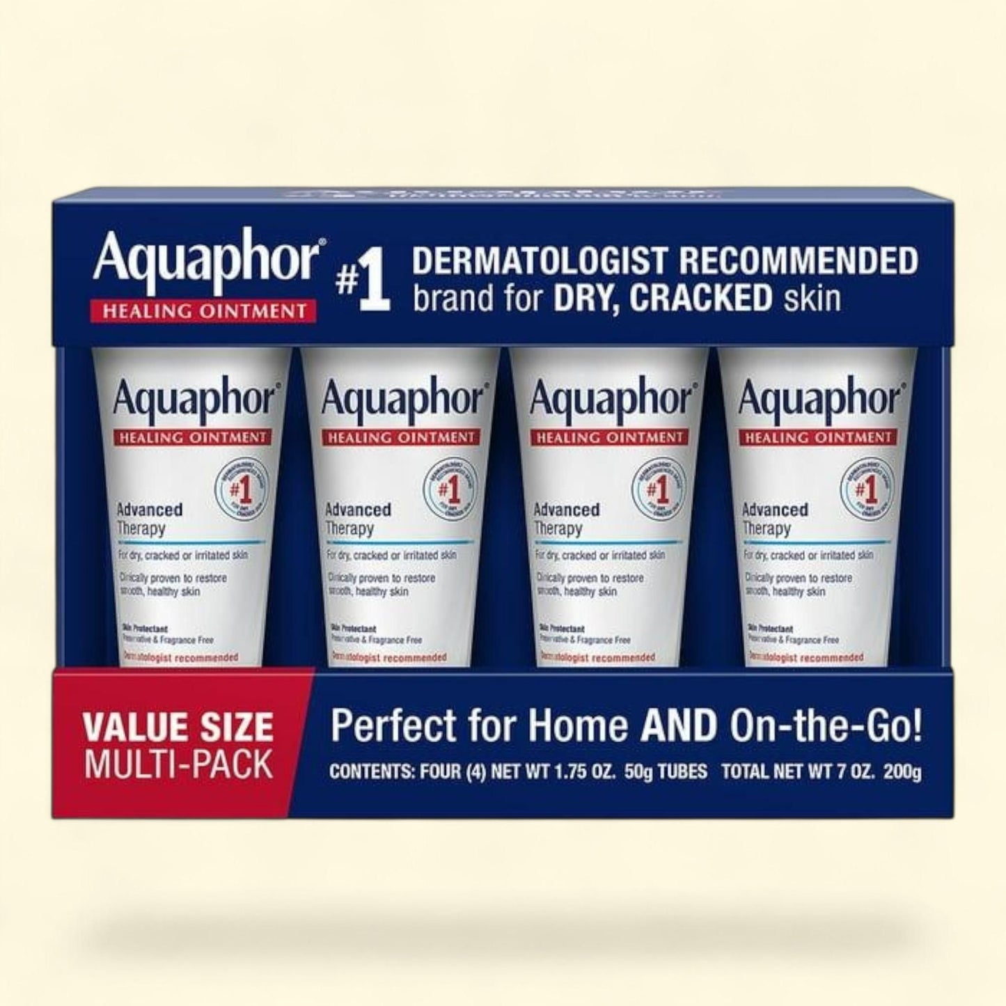 Aquaphor Healing Ointment, 1.75 oz. — authentic US product shipped worldwide by Treatspree
