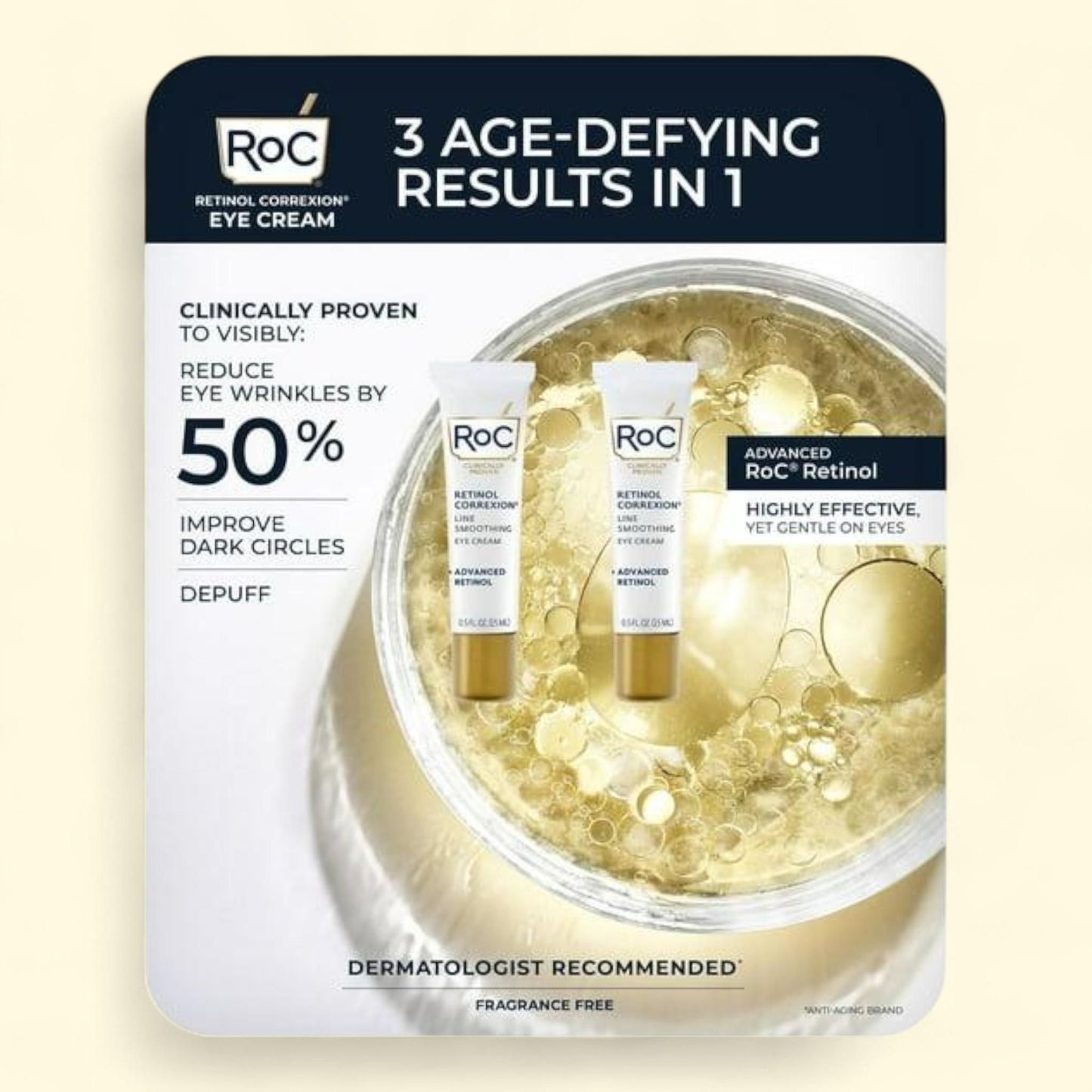 RoC Retinol Correxion Eye Cream, 0.5 fl. oz.