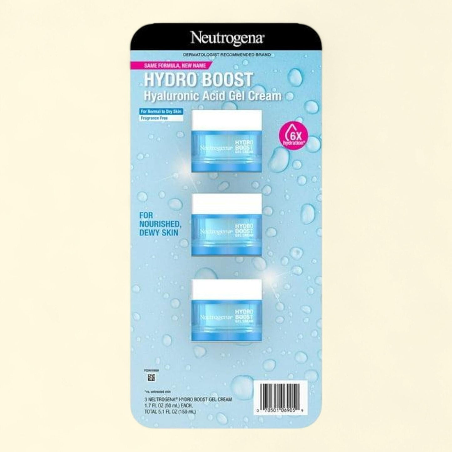 Neutrogena Hydro Boost Water Gel Cream Face Moisturizer, 1.7 fl. oz.