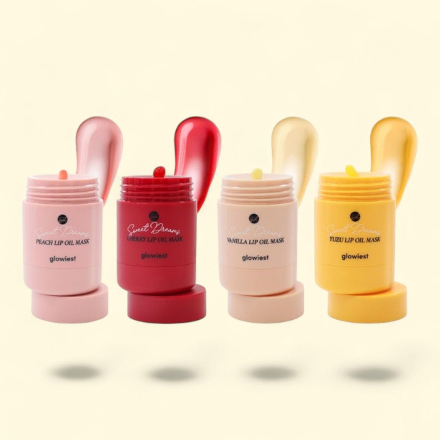 Glowiest Sweet Dreams Lip Oil Mask Set, standard size — authentic US product shipped worldwide by Treatspree