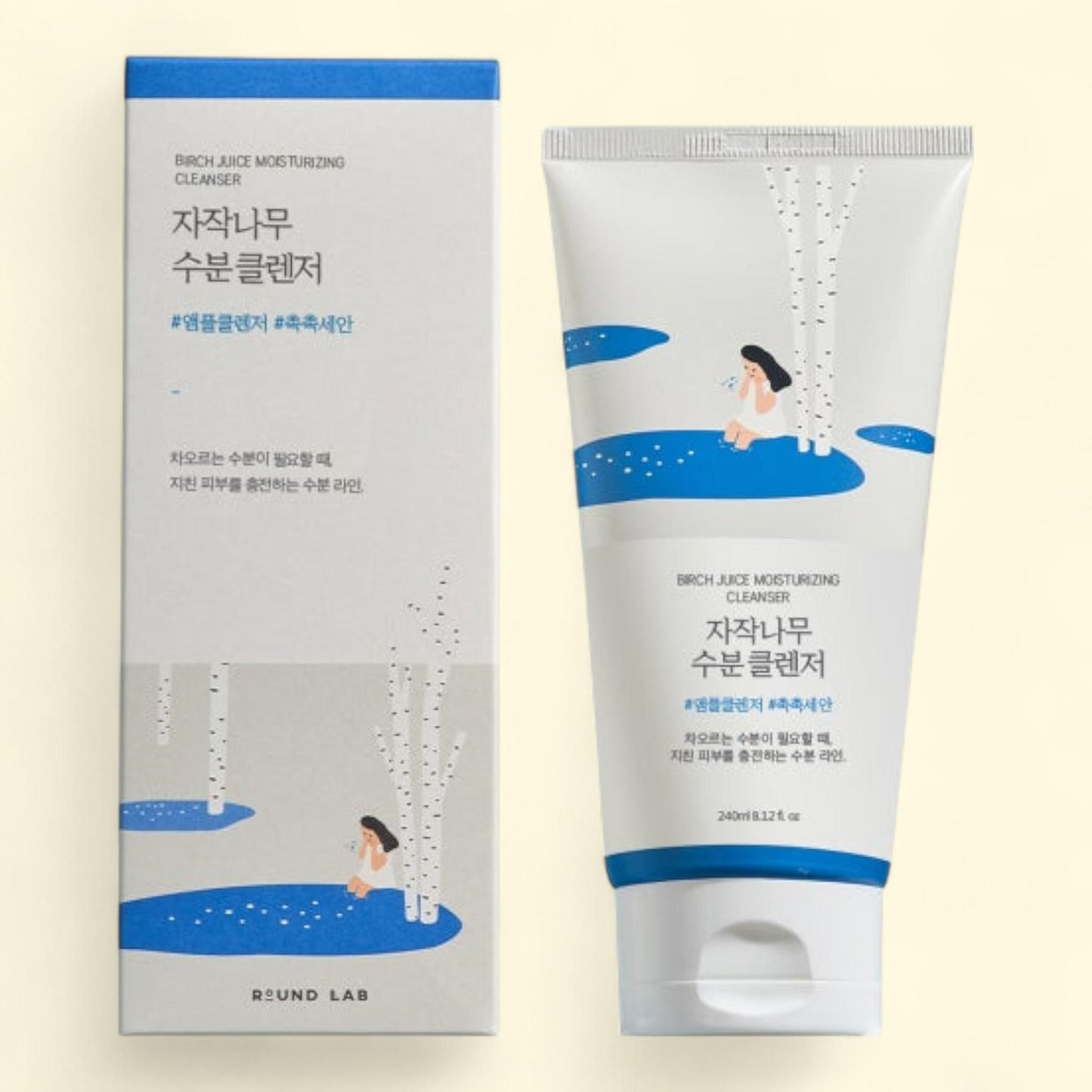 Round Lab Birch Juice Moisturizing Cleanser, 8.11 oz