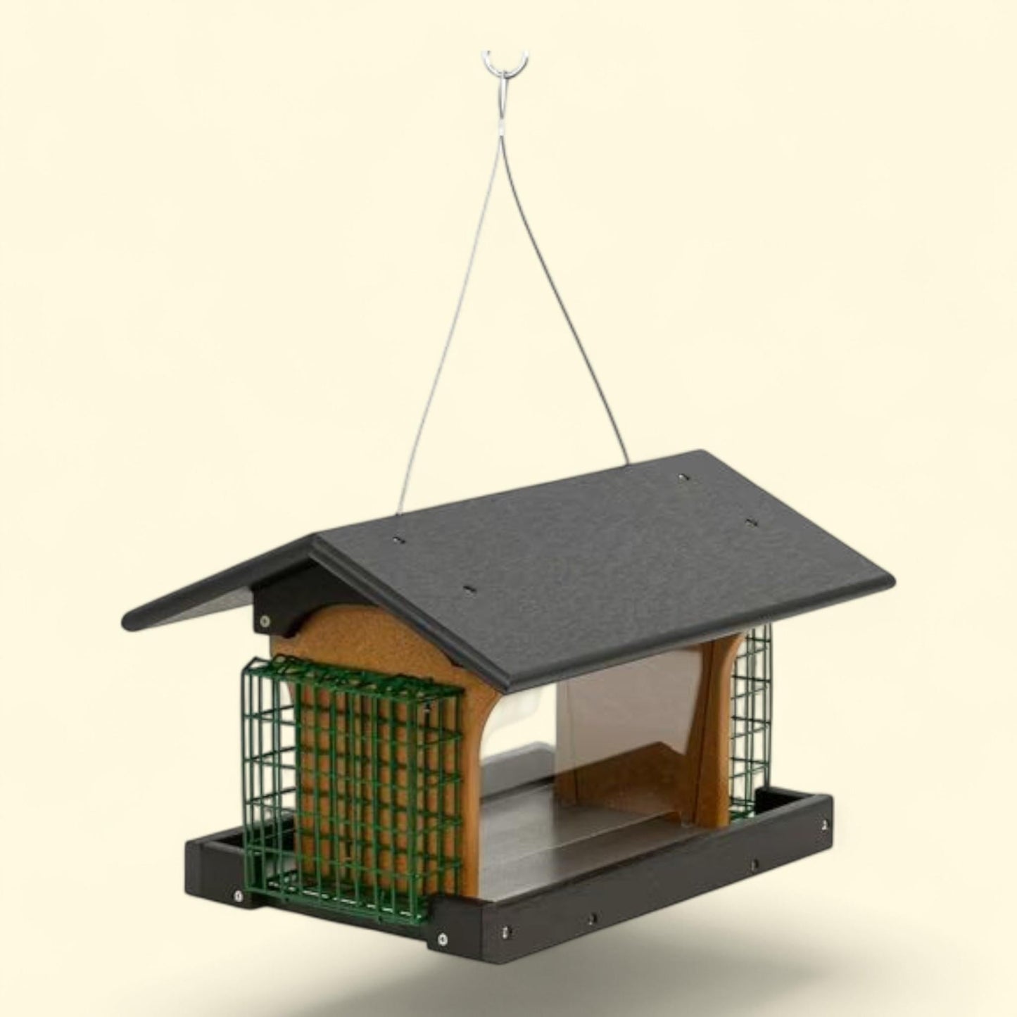 Mangeoire pour oiseaux Deluxe, en plastique, 1 unité