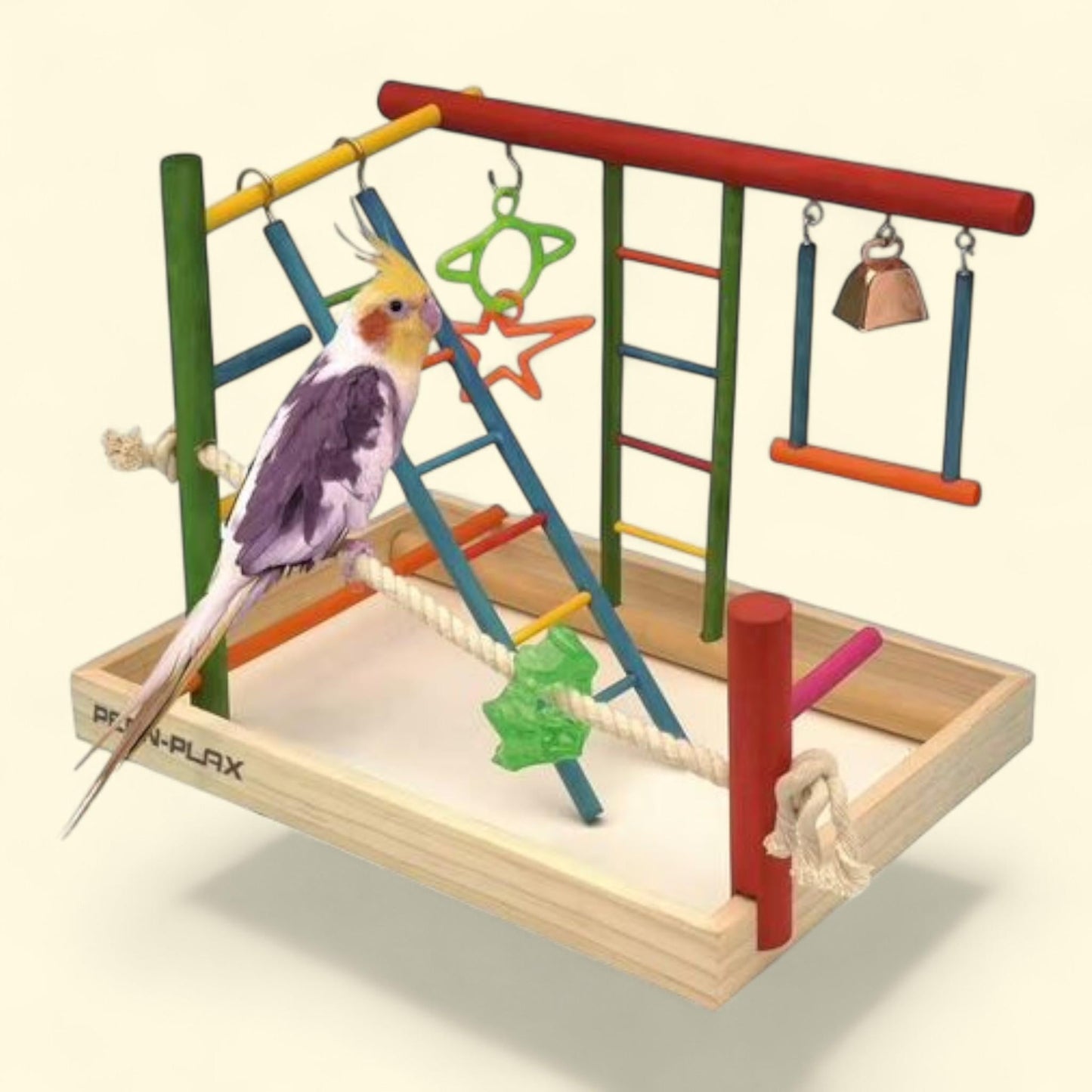 Penn-Plax Bird Life Wood Playpen, 1.71 lb