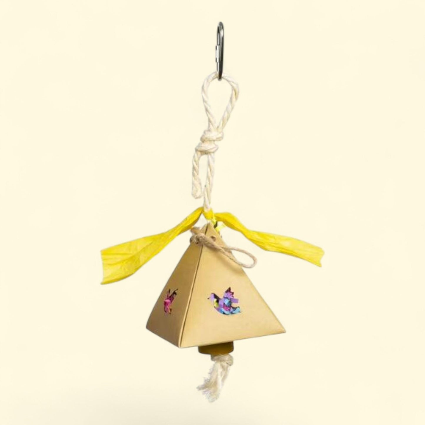 Prevue Pet Products, Plucky Pyramid - Playfuls Forage & Engage Bird Toy, 60244