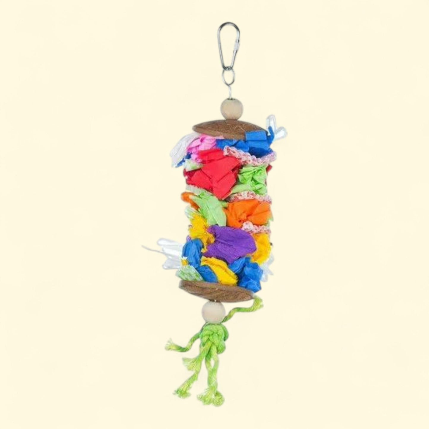Prevue Pet Products Laundry Day Preen & Pacify Bird Toy, 0.2 lb