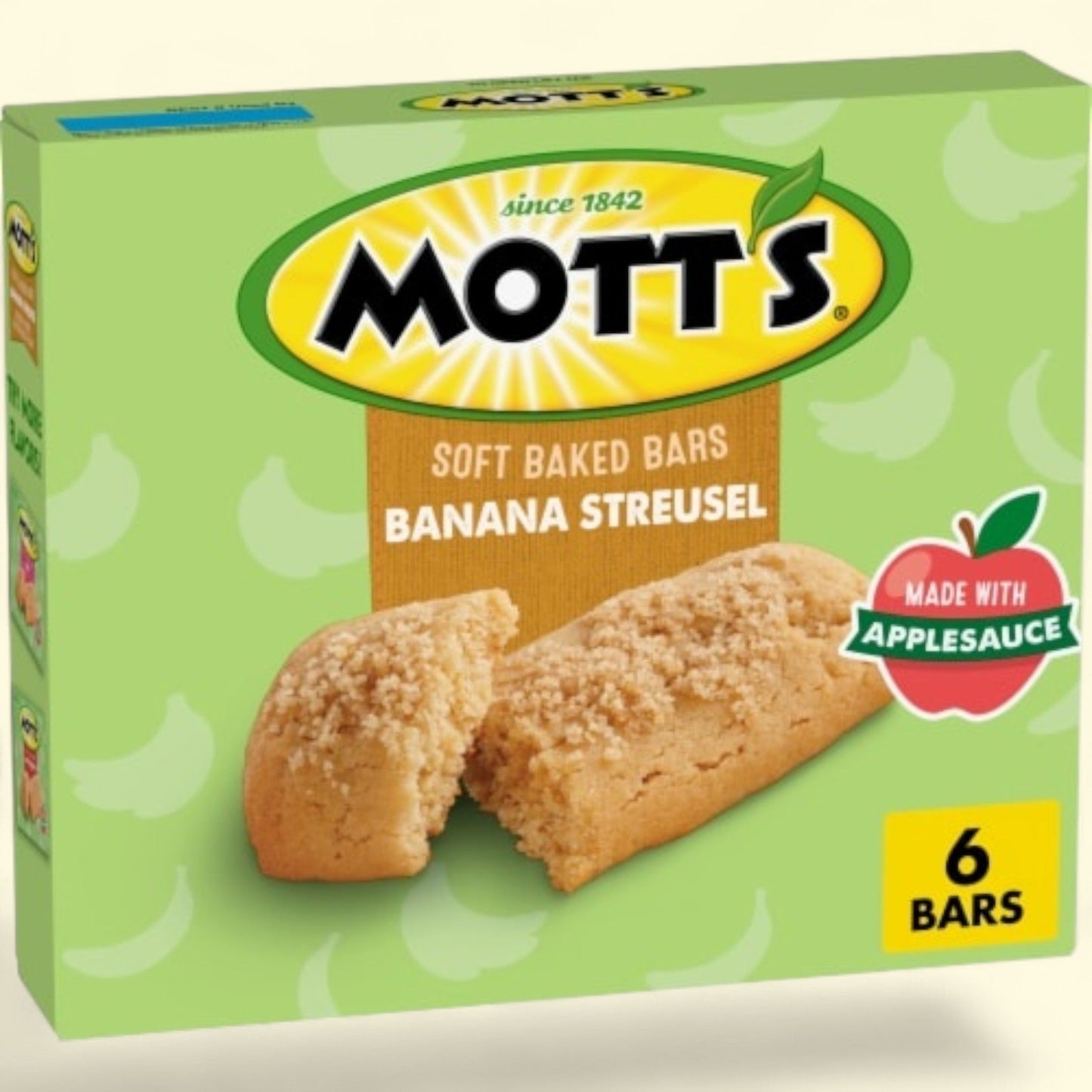 Mott's Banana Streusel Soft Baked Bars, 6 bars