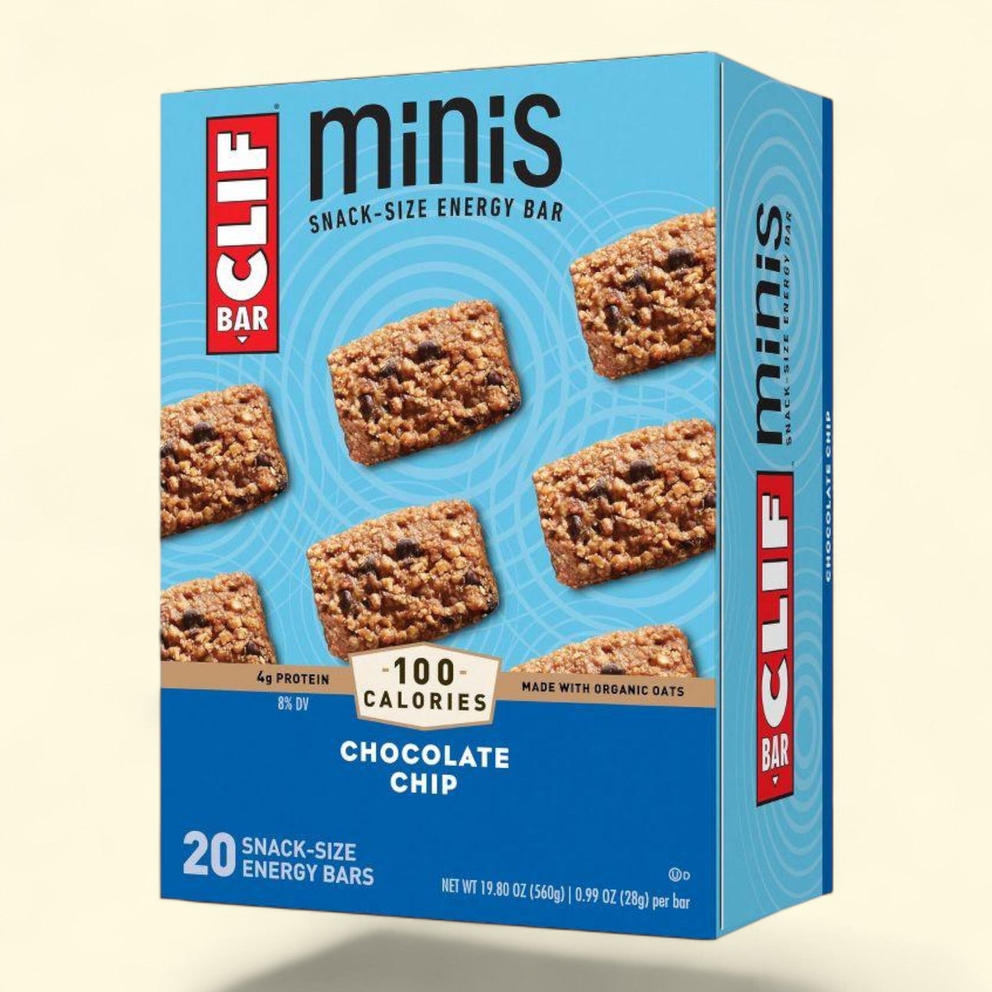 Clif Bar Energy Bar Minis, Chocolate Chip, 20ct