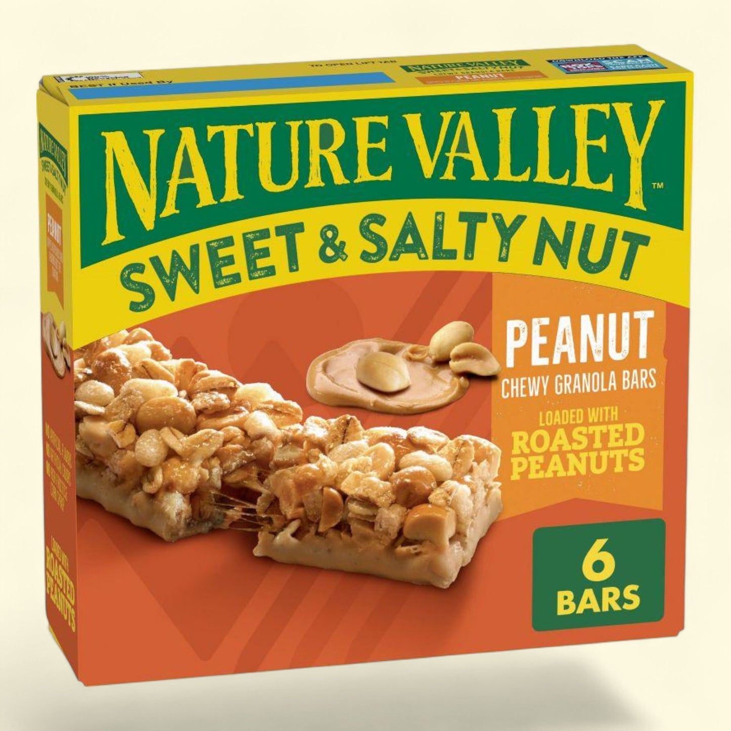 Nature Valley Sweet & Salty Nut Peanut Granola Bars, 7.2oz/6ct
