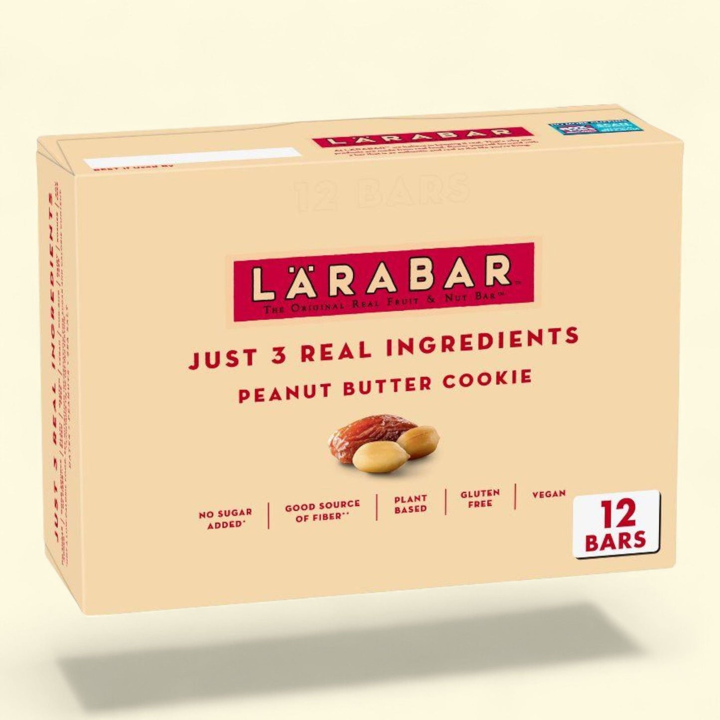 Larabar Protein Bar, Peanut Butter Cookie, 20.4oz/12ct