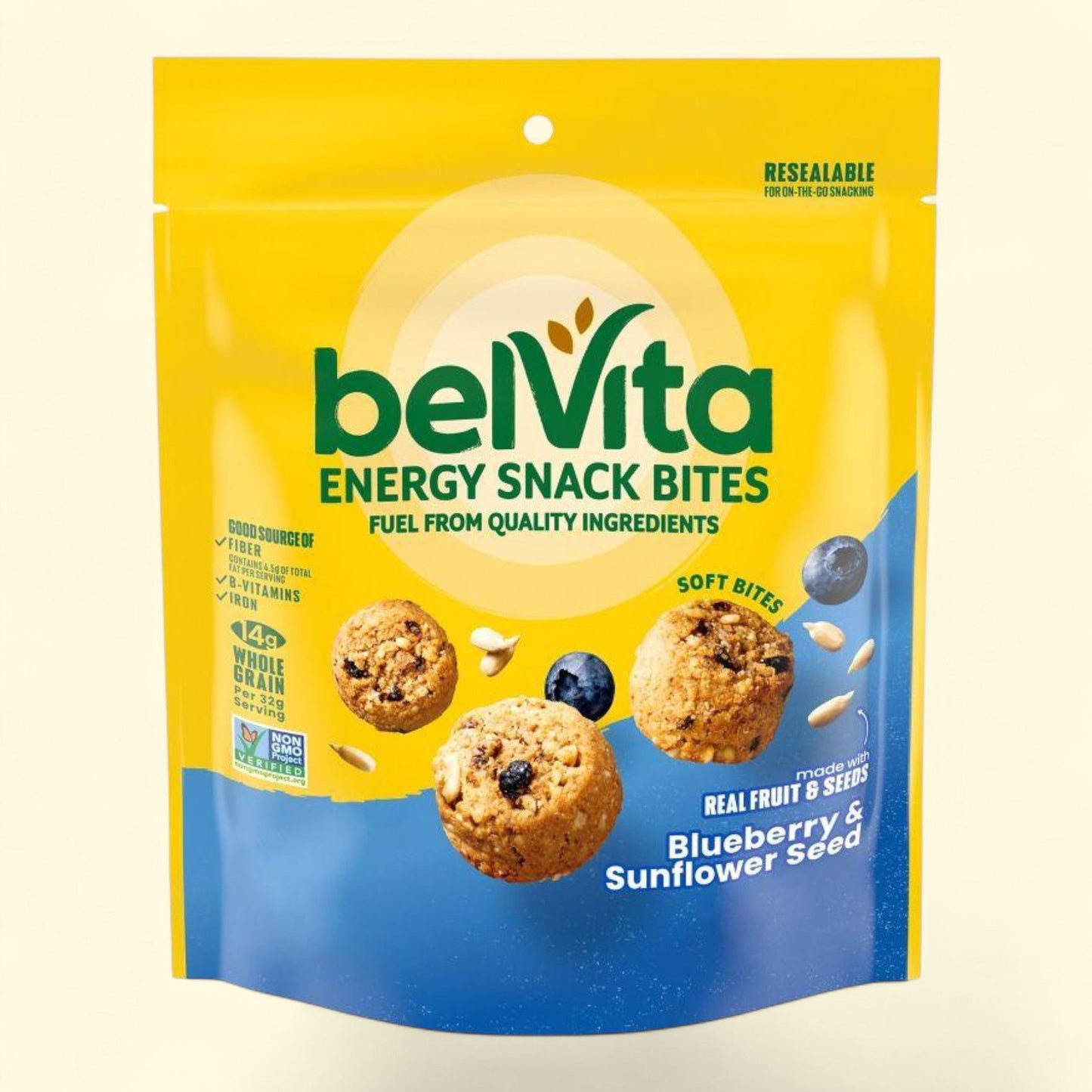 BelVita Blueberry & Sunflower Seed Snack Bars, 5oz