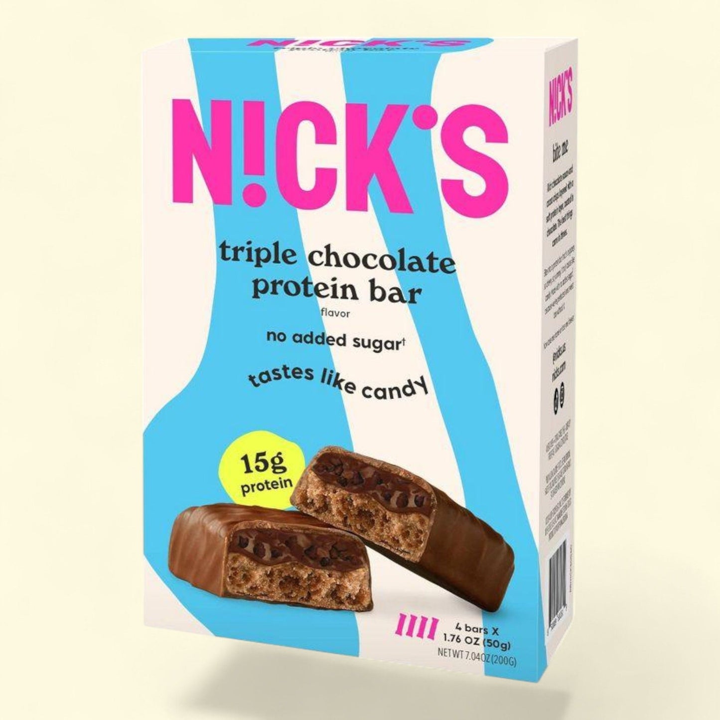 Nick's Triple Chocolate Protein Bars, 4ct
