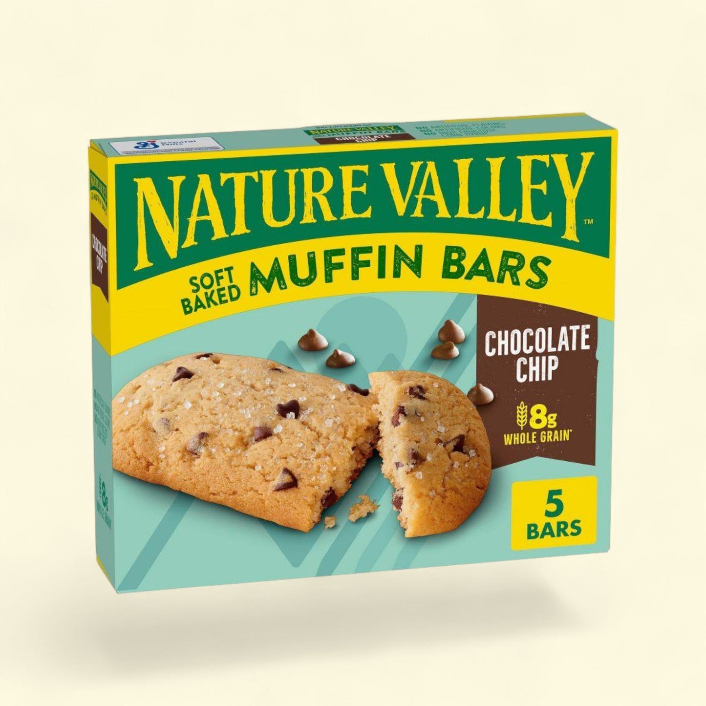 Nature Valley Soft Baked Chocolate Chip Muffin Bars, 5ct