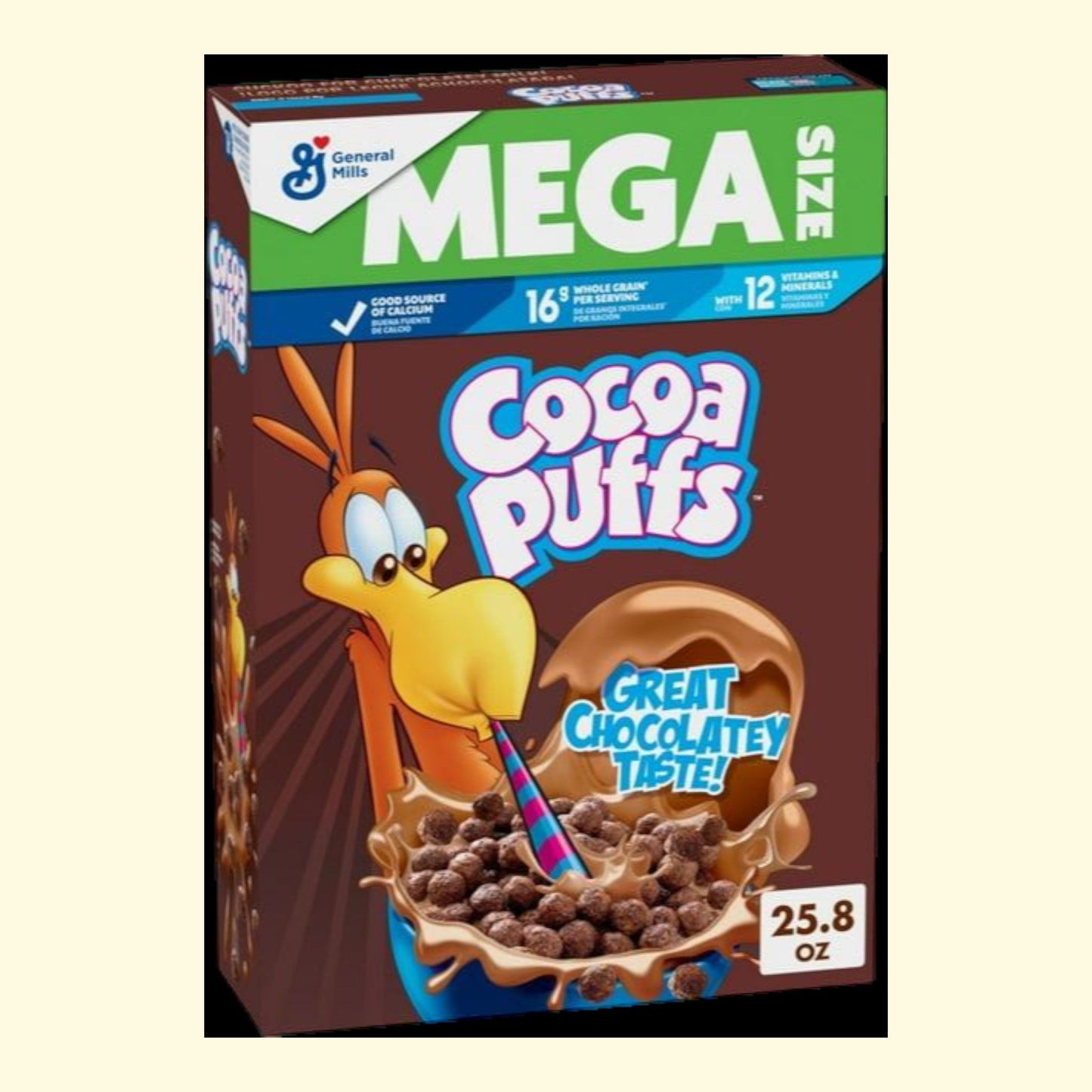 Cocoa Puffs, Chocolatey Breakfast Cereal, 25.8 oz