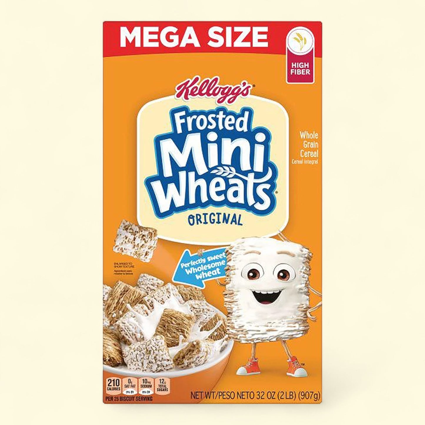 Kellogg's Frosted Mini-Wheats Cereal, Mega Size, Original, 32oz