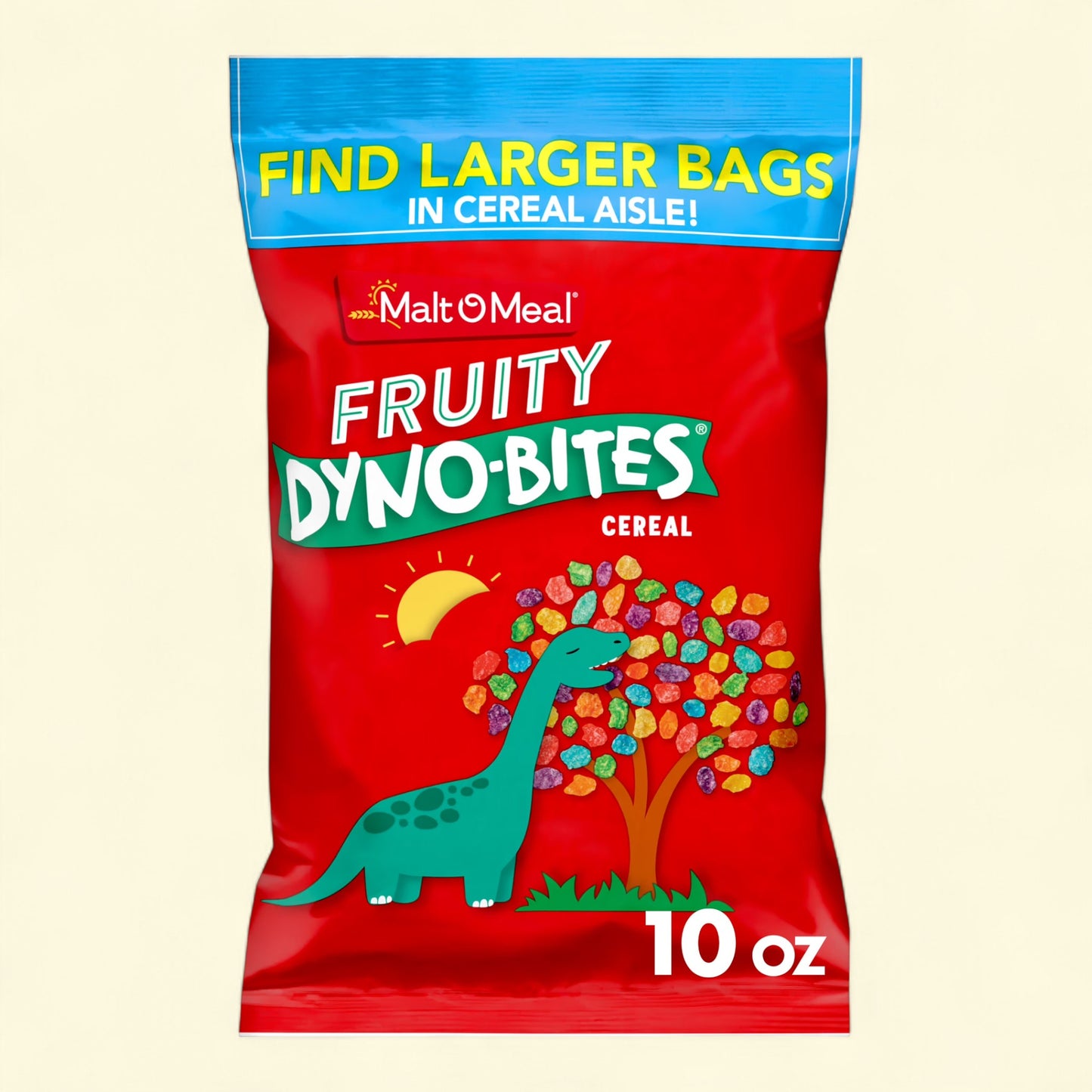 Malt-O-Meal Fruity Dyno-Bites Breakfast Cereal, 10 oz