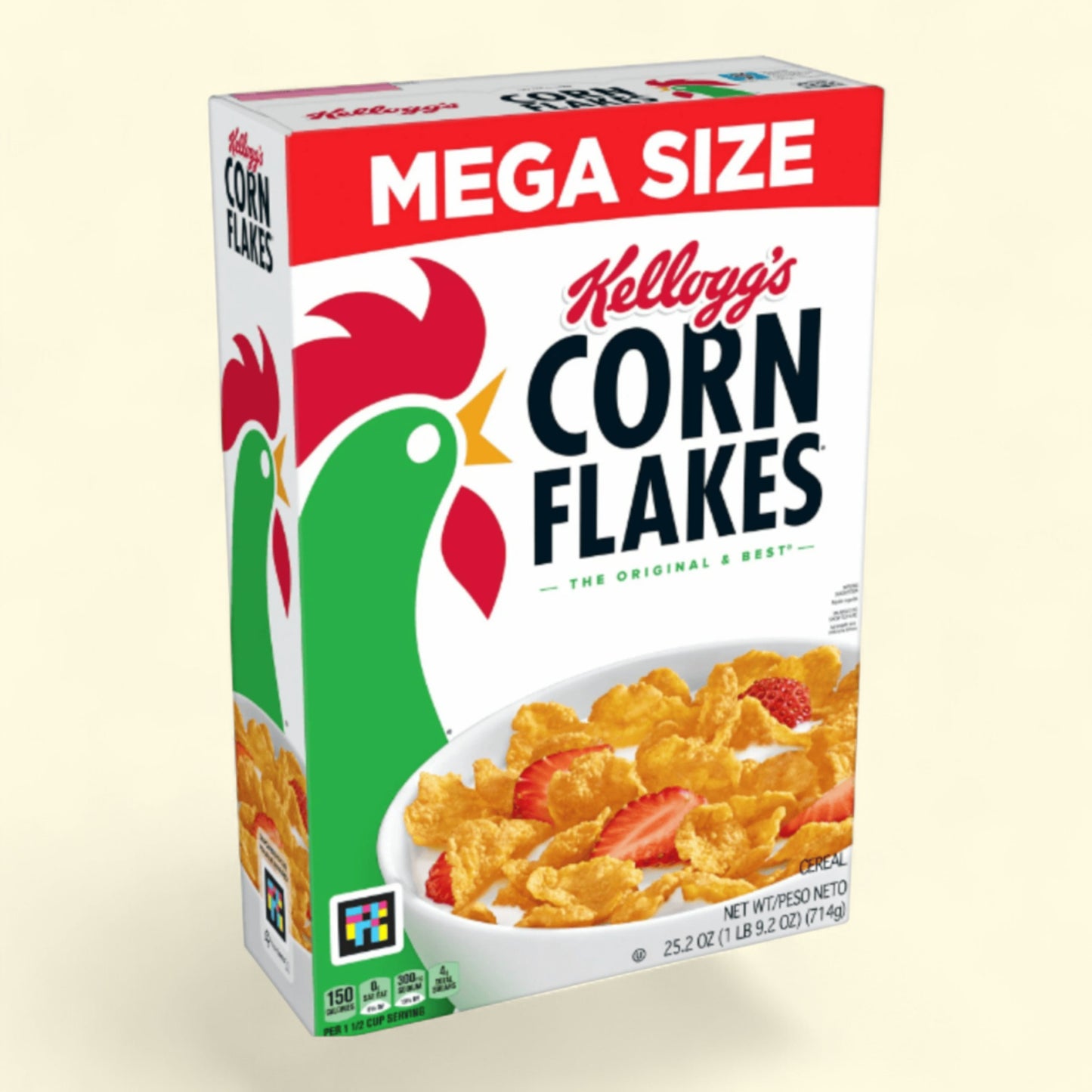 Kellogg's Corn Flakes Cereal, Original, 25.2oz