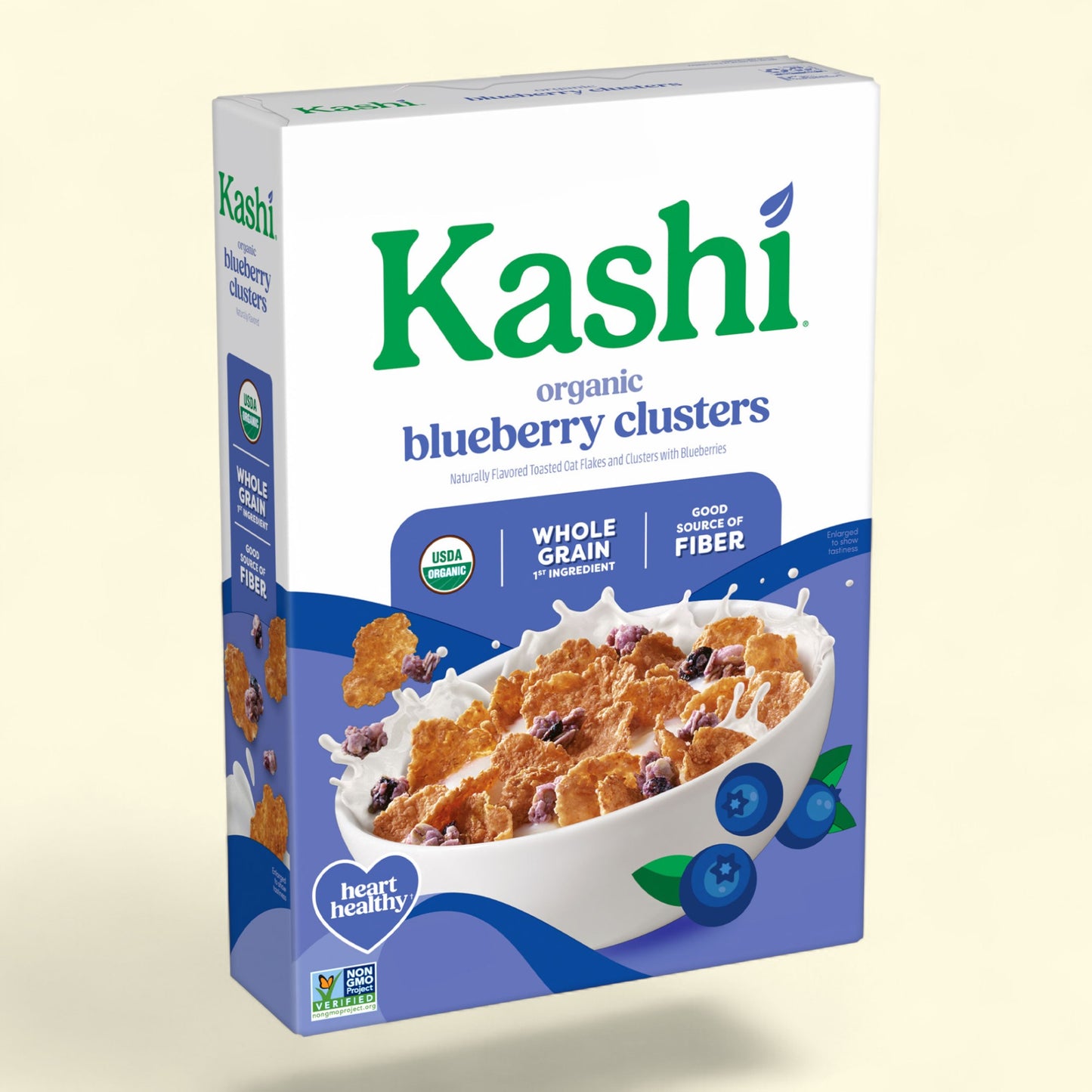 Kashi Breakfast Cereal, Blueberry Clusters, 17.2oz