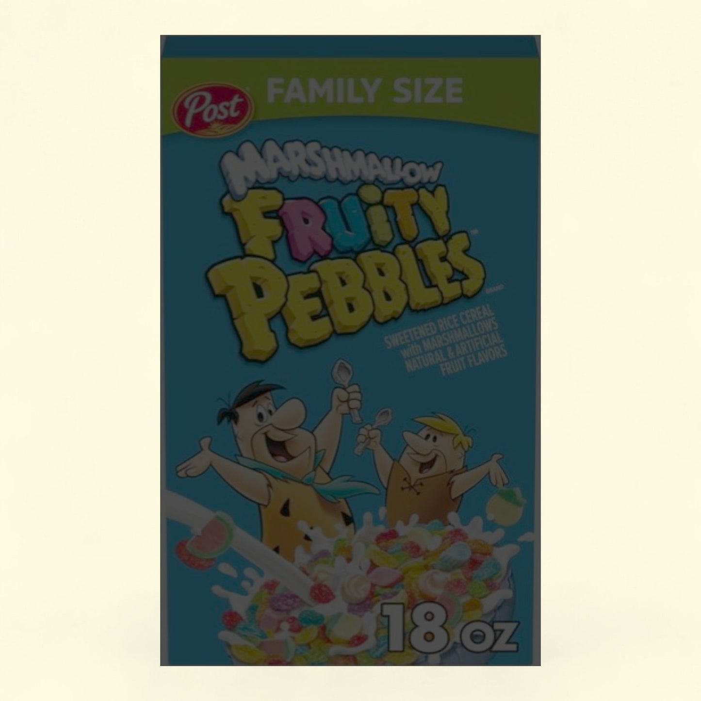 Fruity PEBBLES Marshmallow Cereal, 18 oz