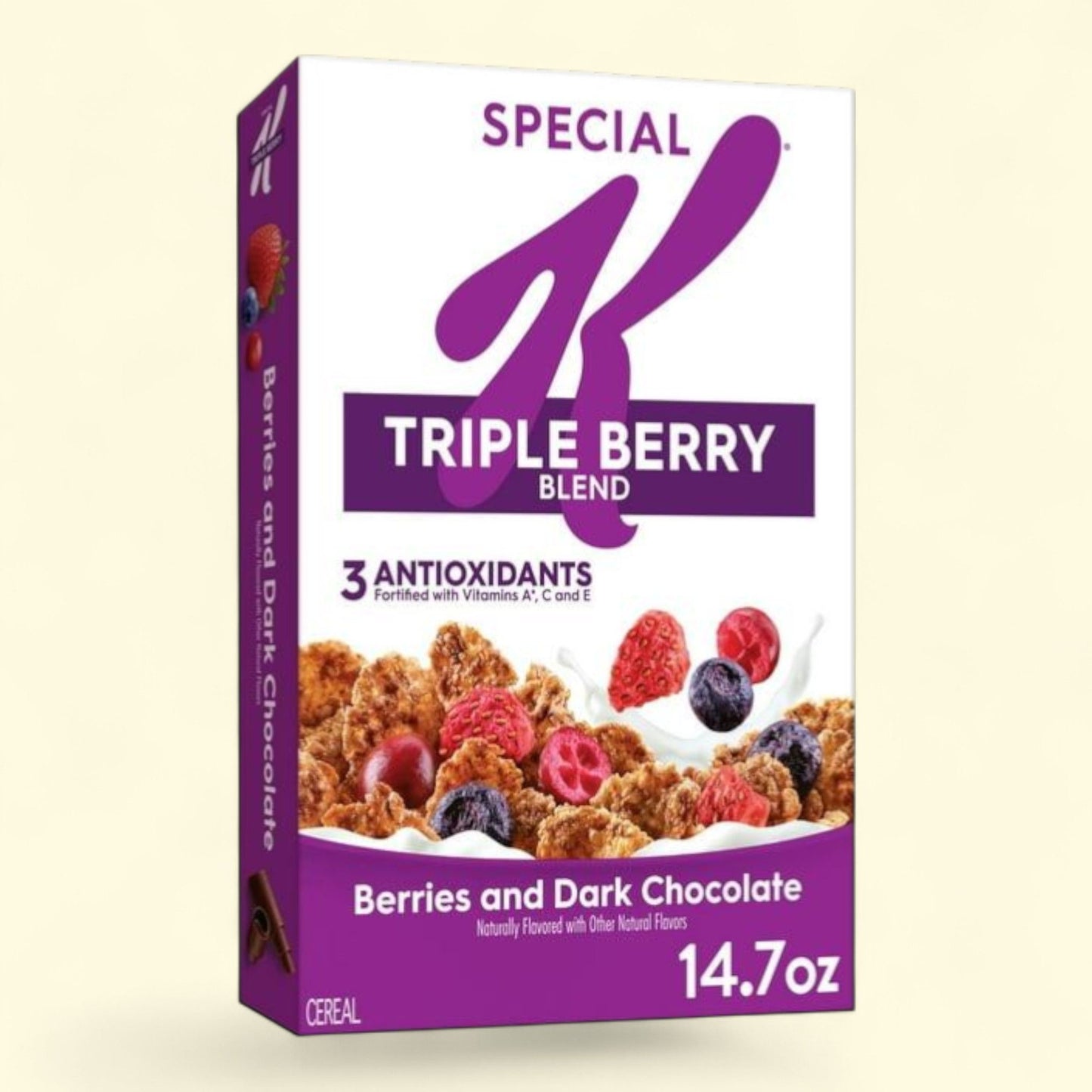 Kellogg's Special K Triple Berry Blend Breakfast Cereal, 14.7oz