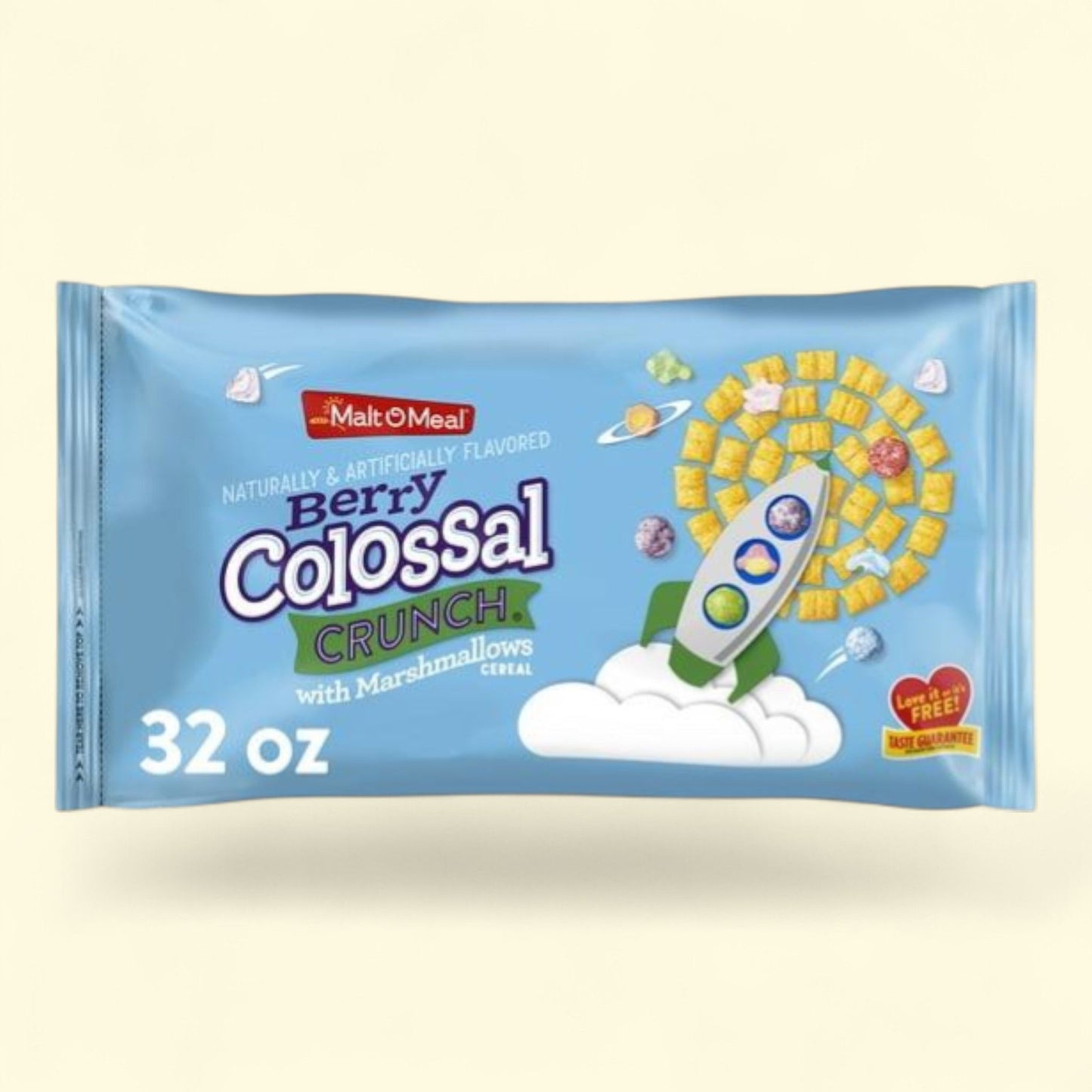 Malt-O-Meal Colossal Crunch with Marshmallows Breakfast Cereal, 32oz Bag