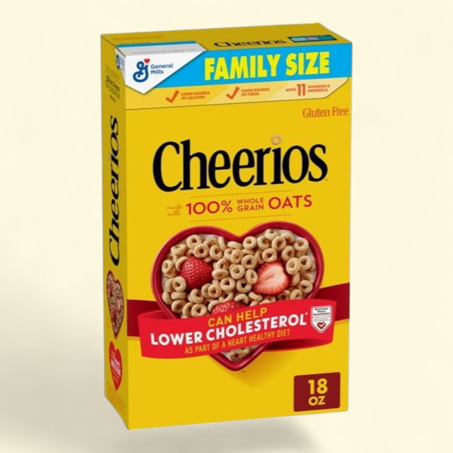 Cheerios, céréales pour le petit-déjeuner, format familial, 510 g