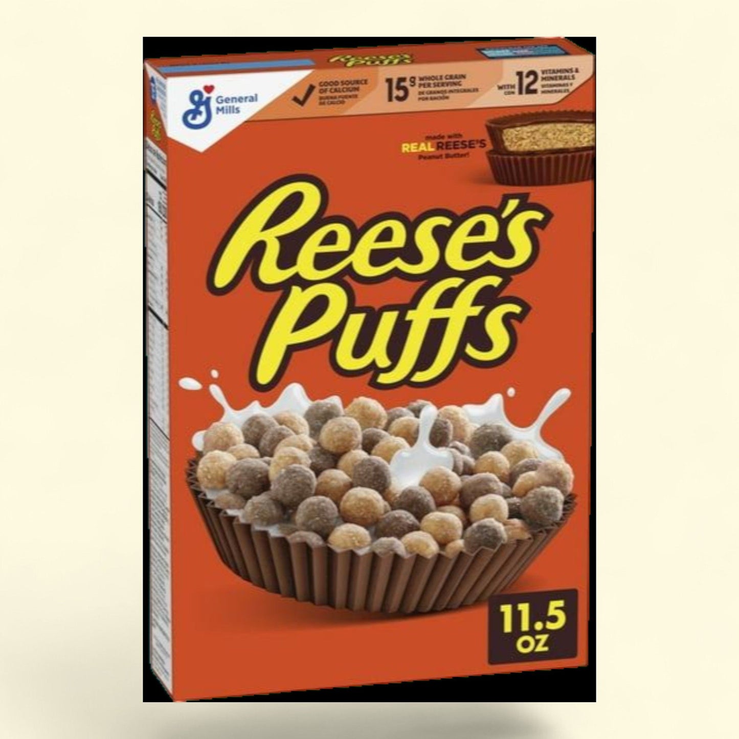 Reese's Puffs Breakfast Cereal, 11.5 oz