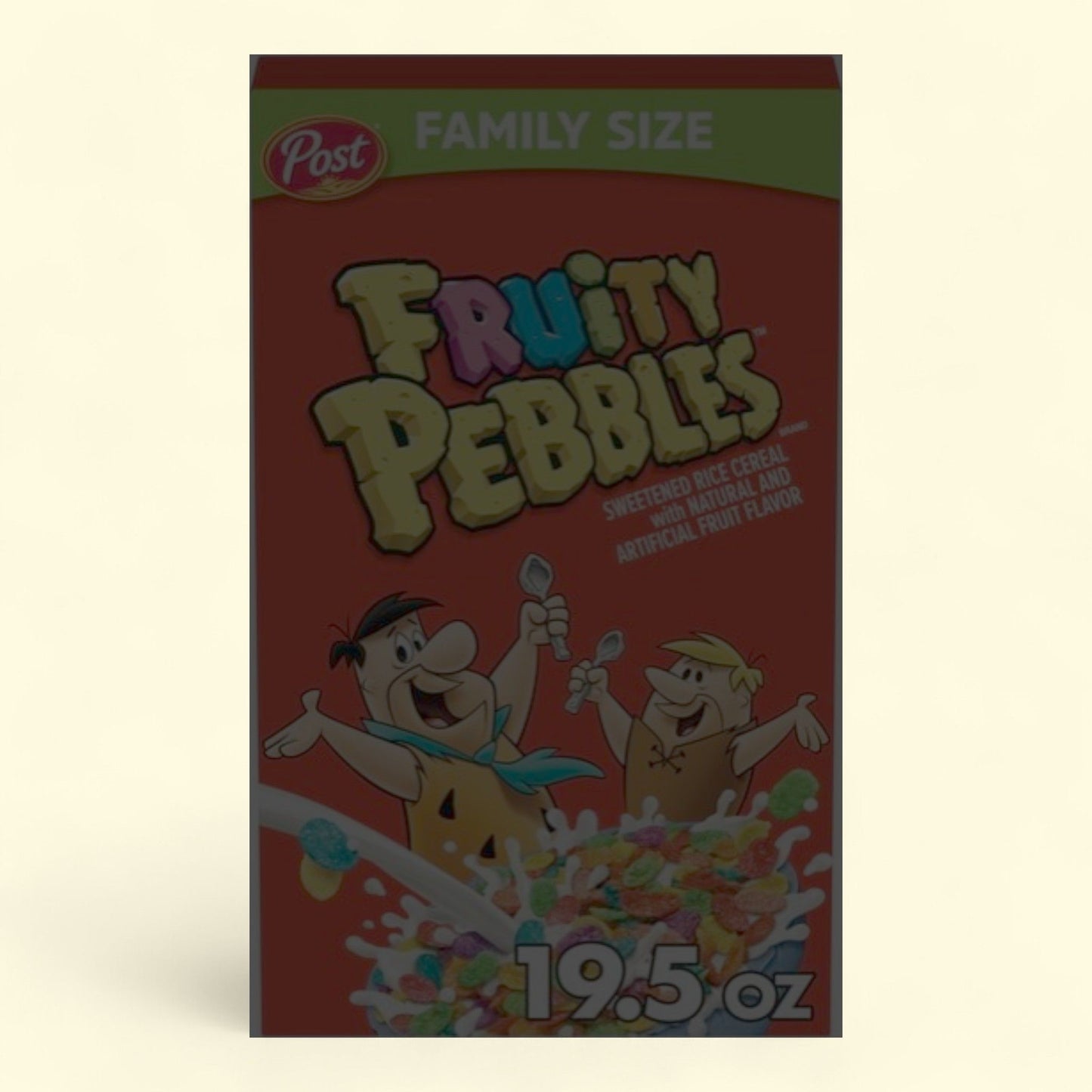Fruity PEBBLES Cereal, 19.5 oz
