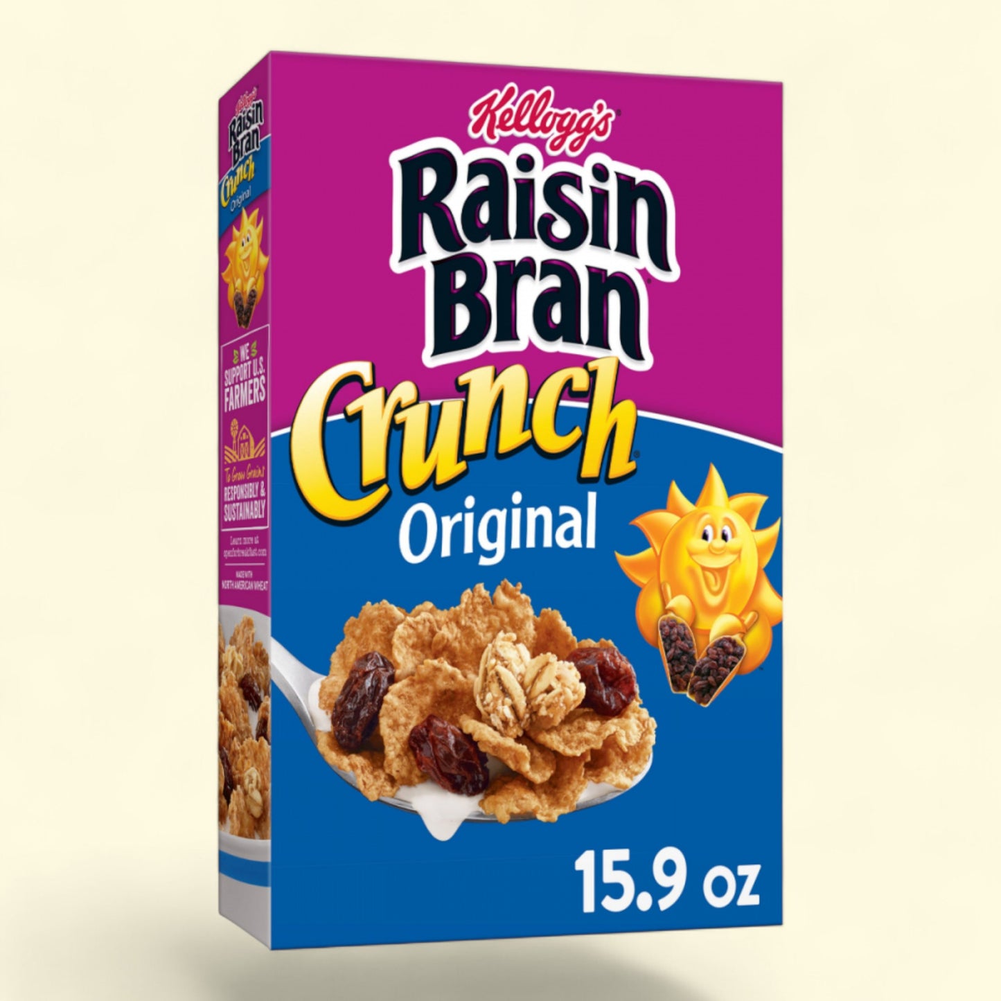 Céréales Raisin Bran Crunch de Kellogg's, 435 g